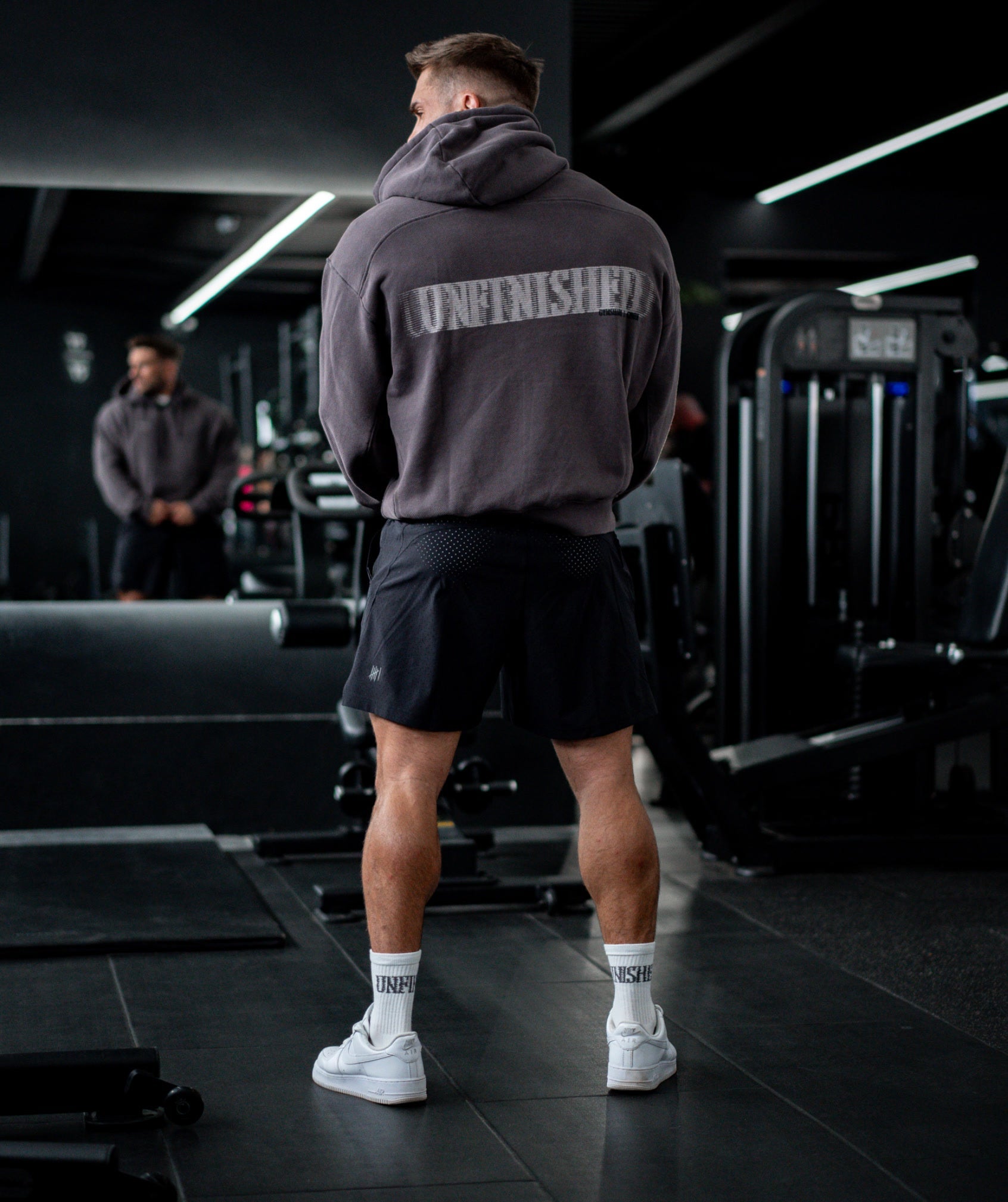 Gymshark x CBUM Washed Hoodie 'Greyed Purple'