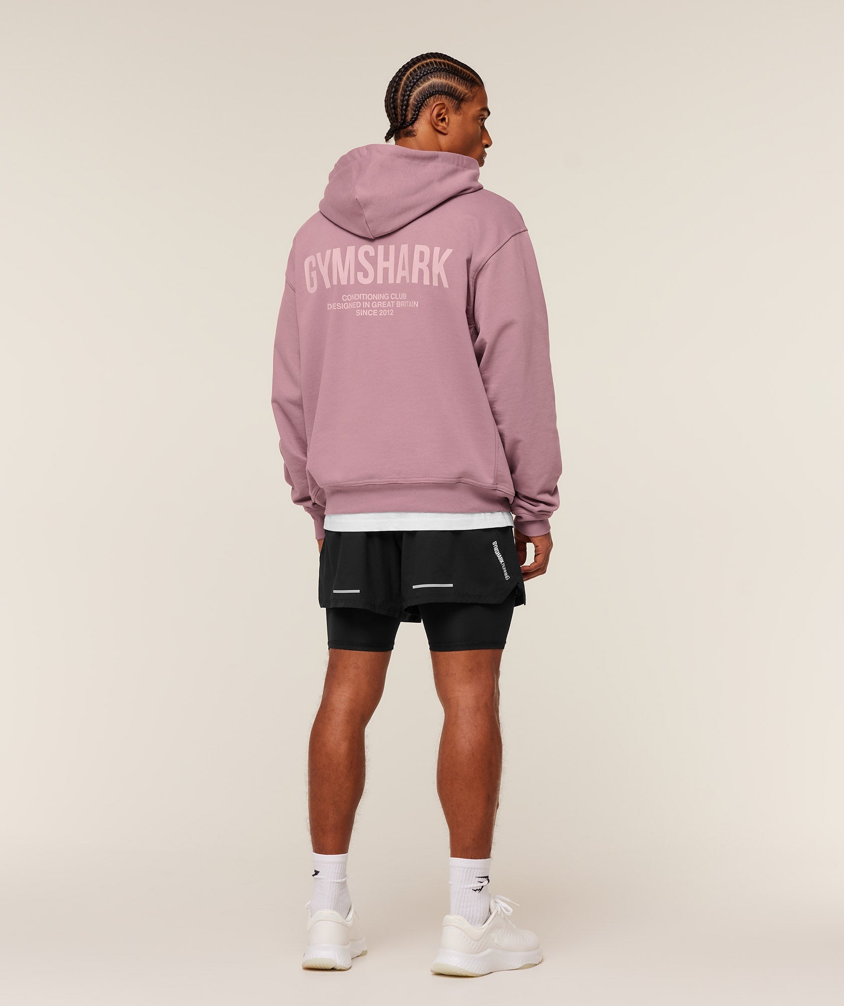 Gymshark Conditioning Club Hoodie 'GS Calm Pink GS Light Pink'