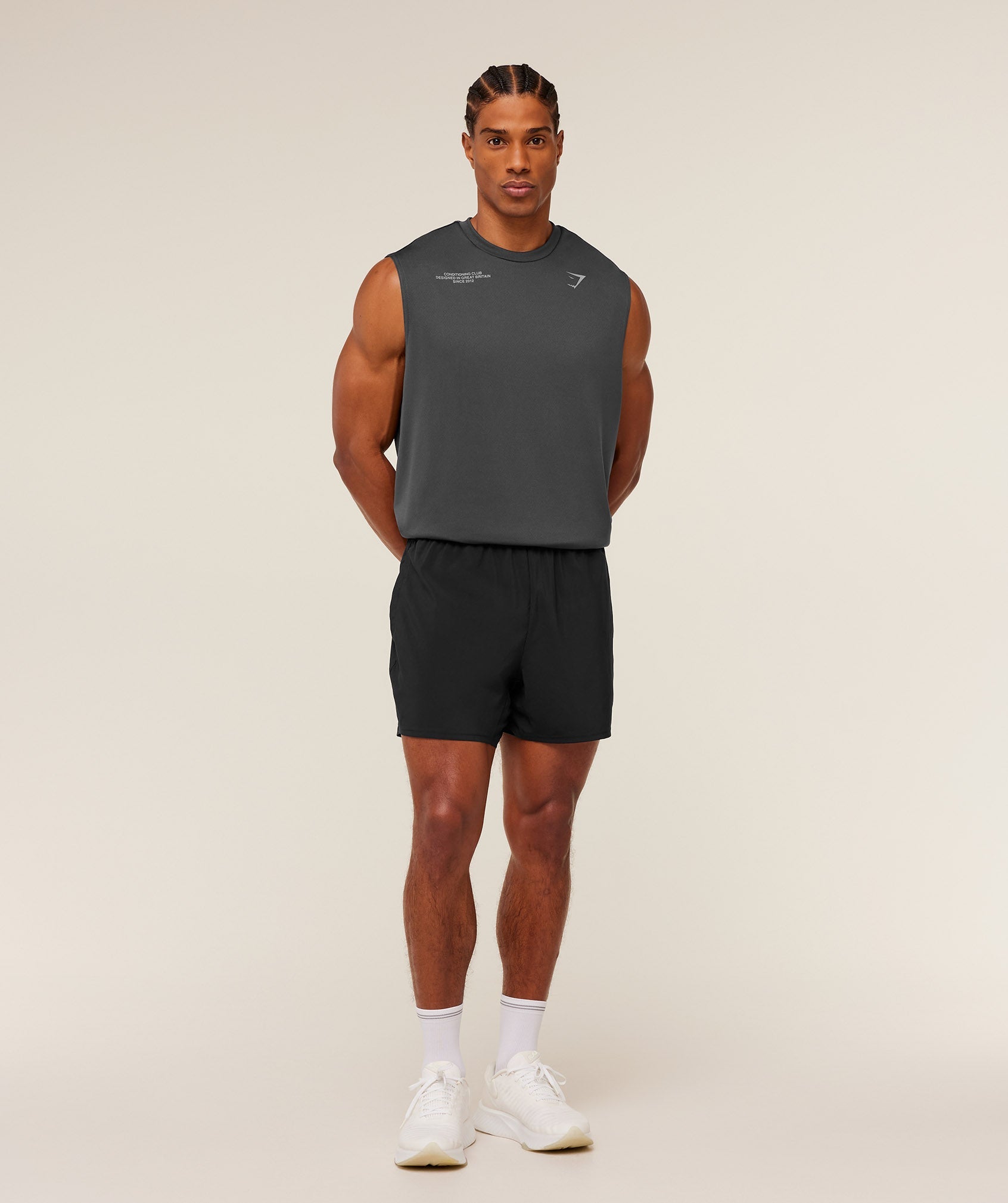 Gymshark Conditioning Club Tank 'Grey Smokey Grey'