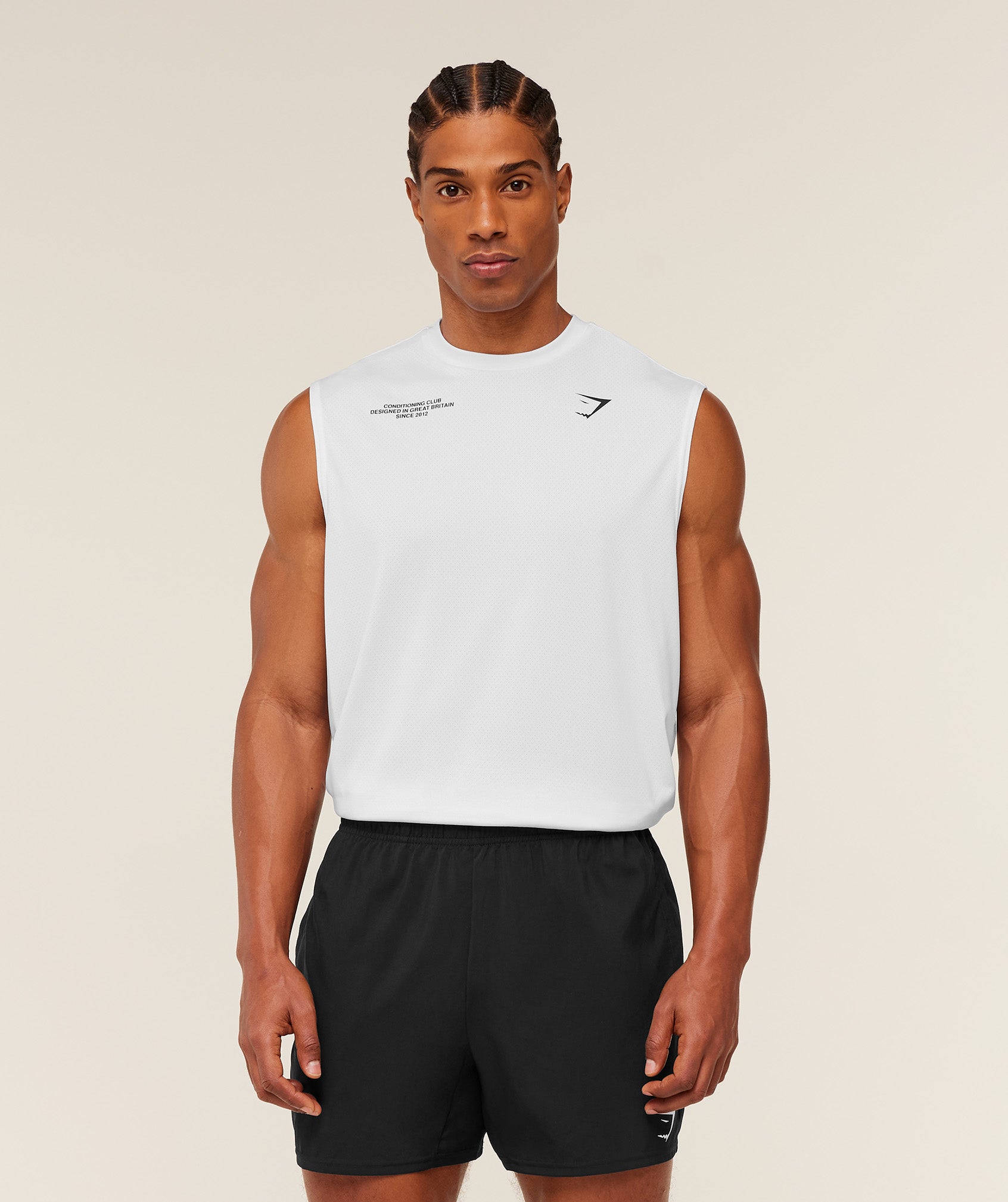 Gymshark Conditioning Club Tank 'White'