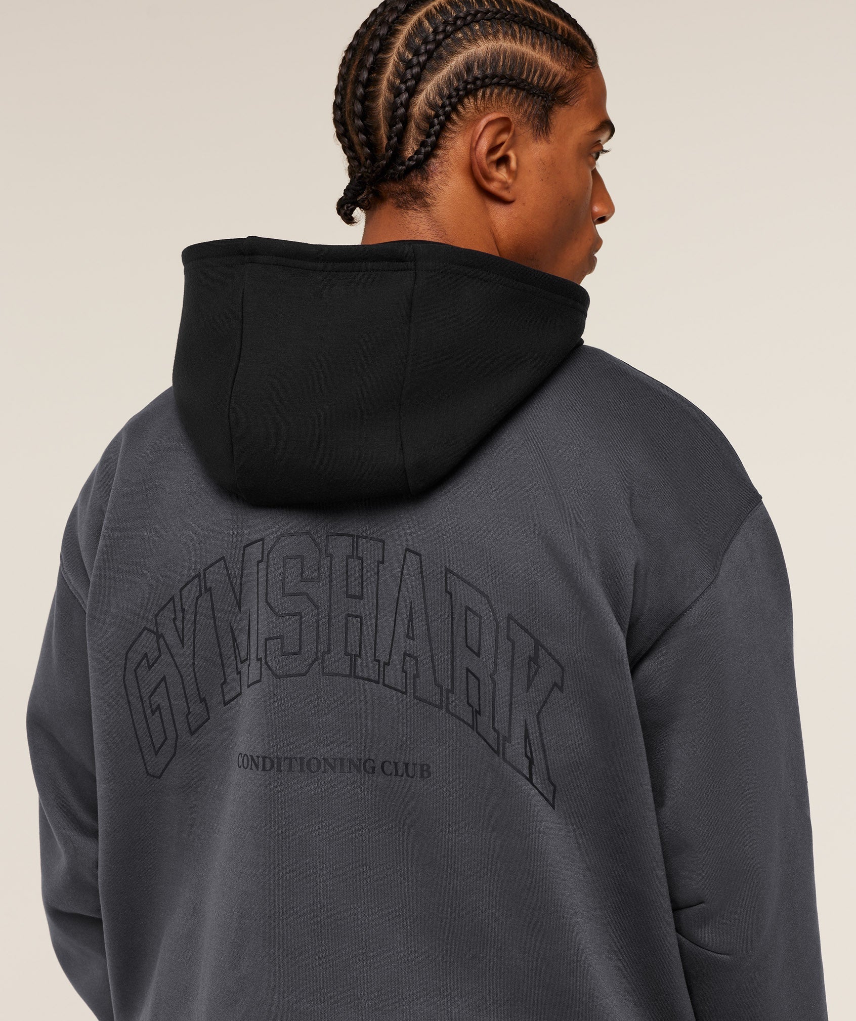 Gymshark Collegiate Tech Hoodie 'Grey'
