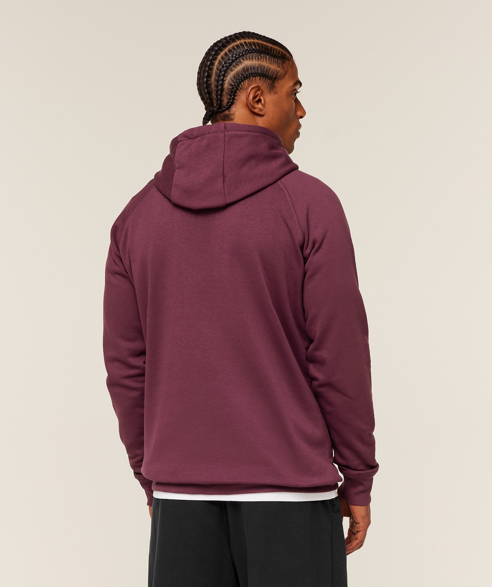 Gymshark Crest Hoodie 'GS Impact Burgundy'