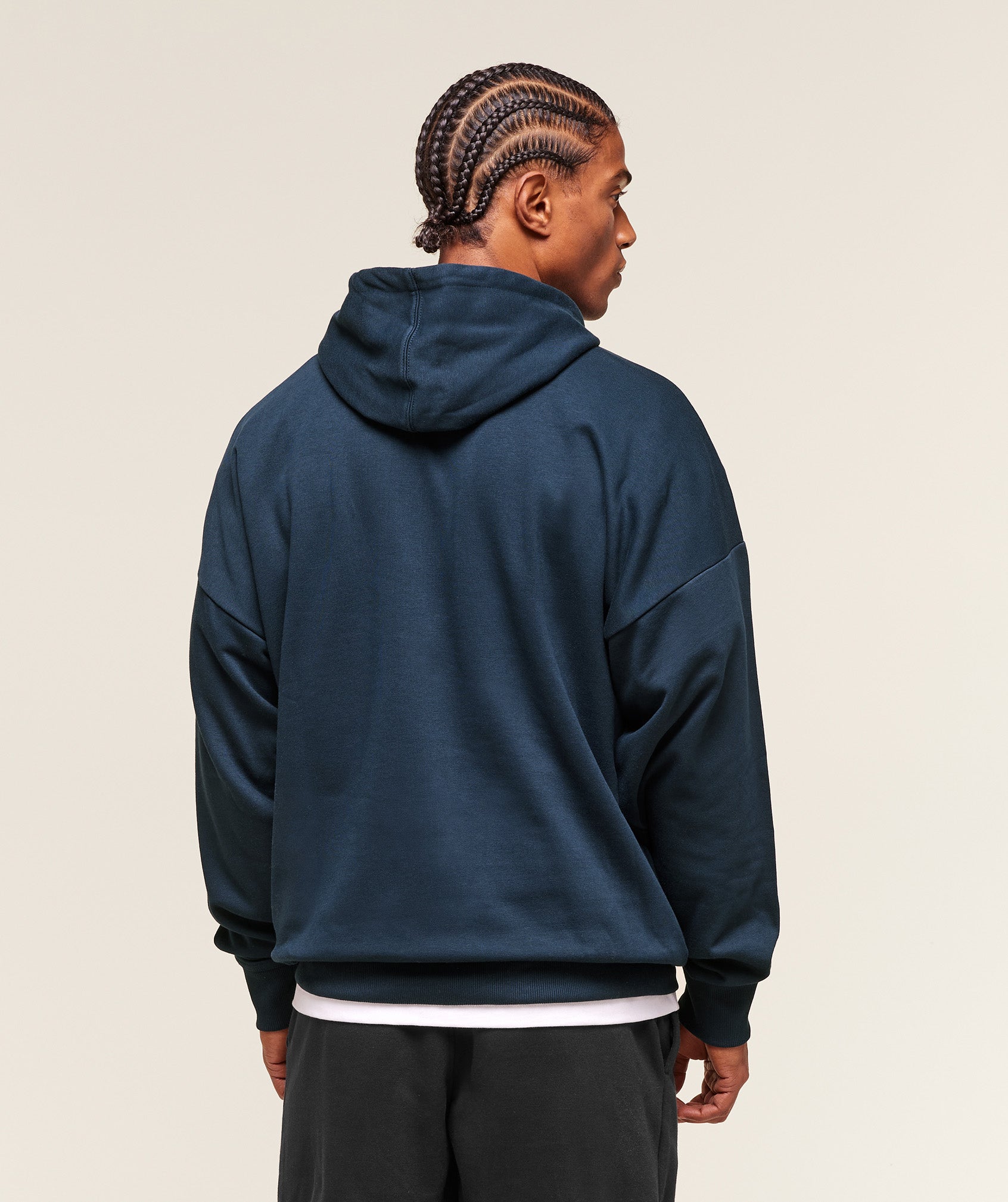 Gymshark Crest Oversized Hoodie 'Navy'