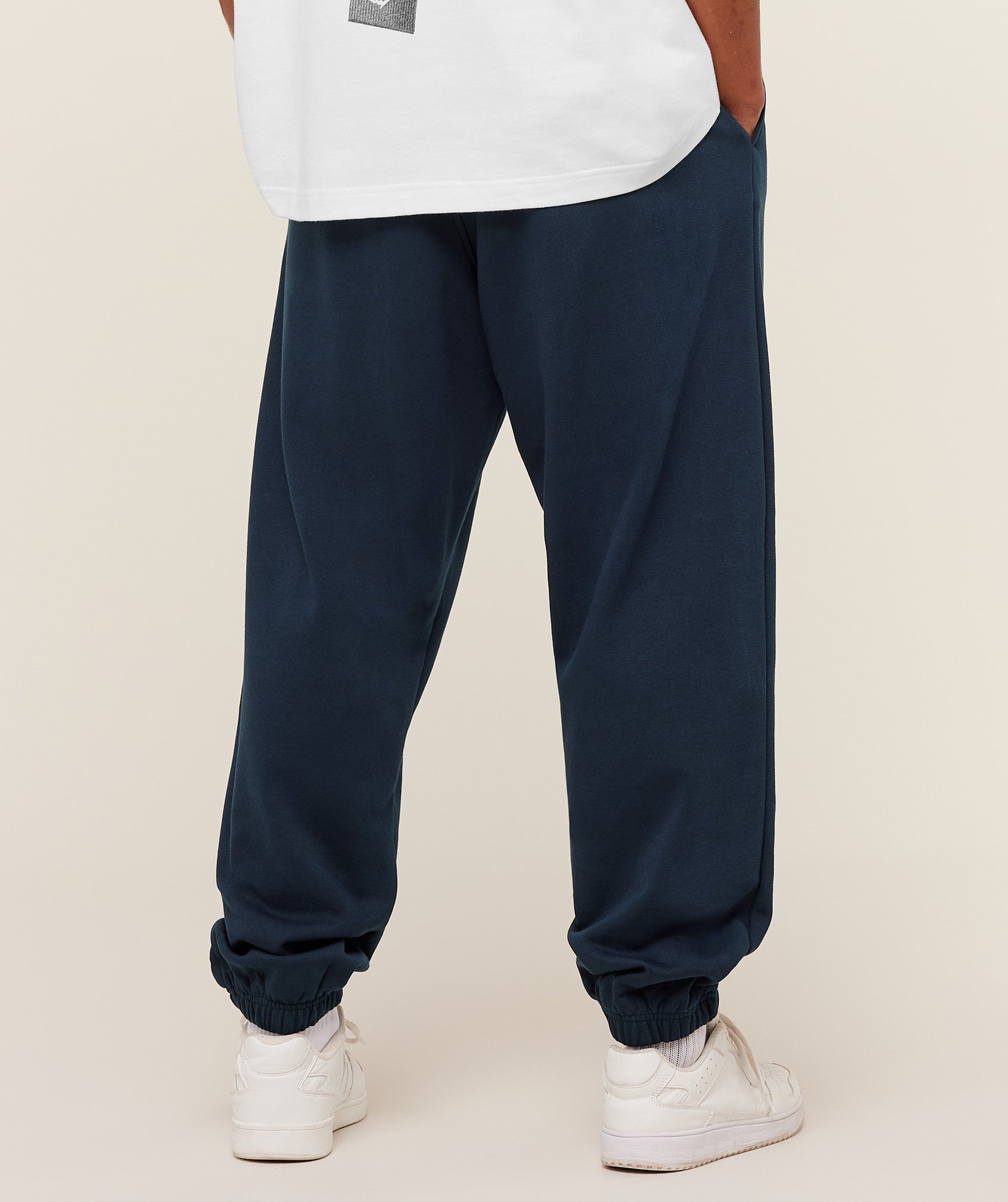 Gymshark Crest Oversized Joggers 'GS Navy'