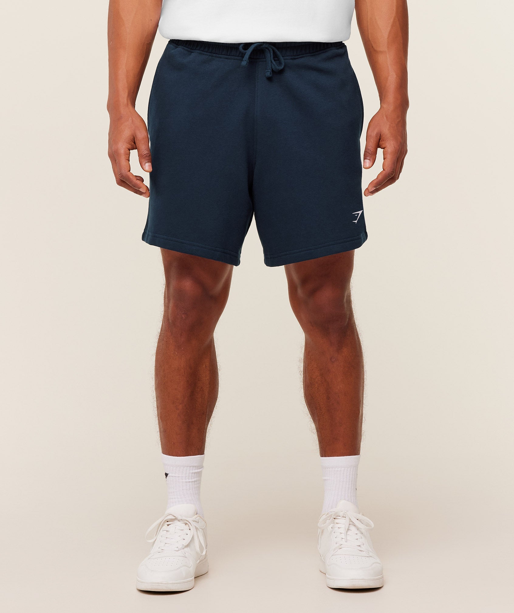 Gymshark Crest Shorts 'GS Navy'