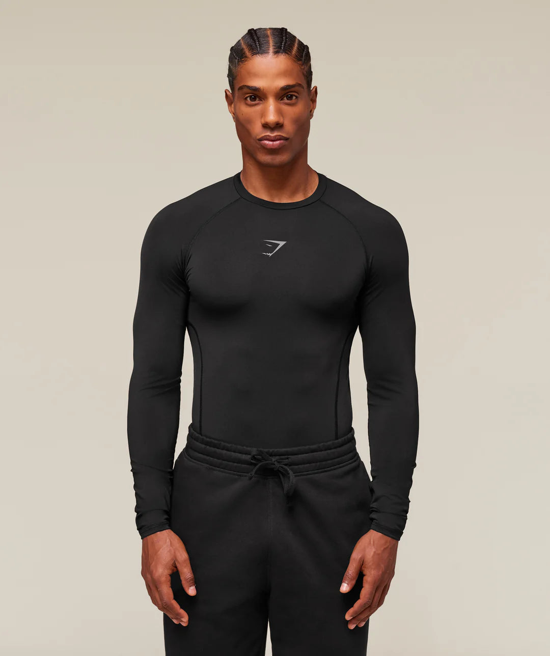 Gymshark Element Baselayer Long Sleeve T-Shirt 'Black'
