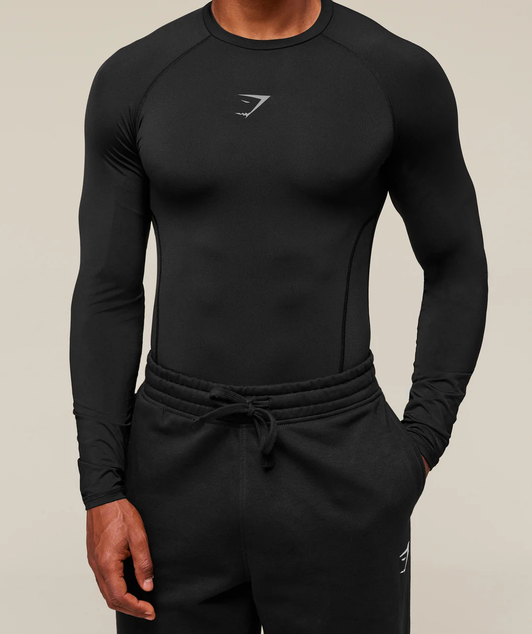 Gymshark Element Baselayer Long Sleeve T-Shirt 'Black'