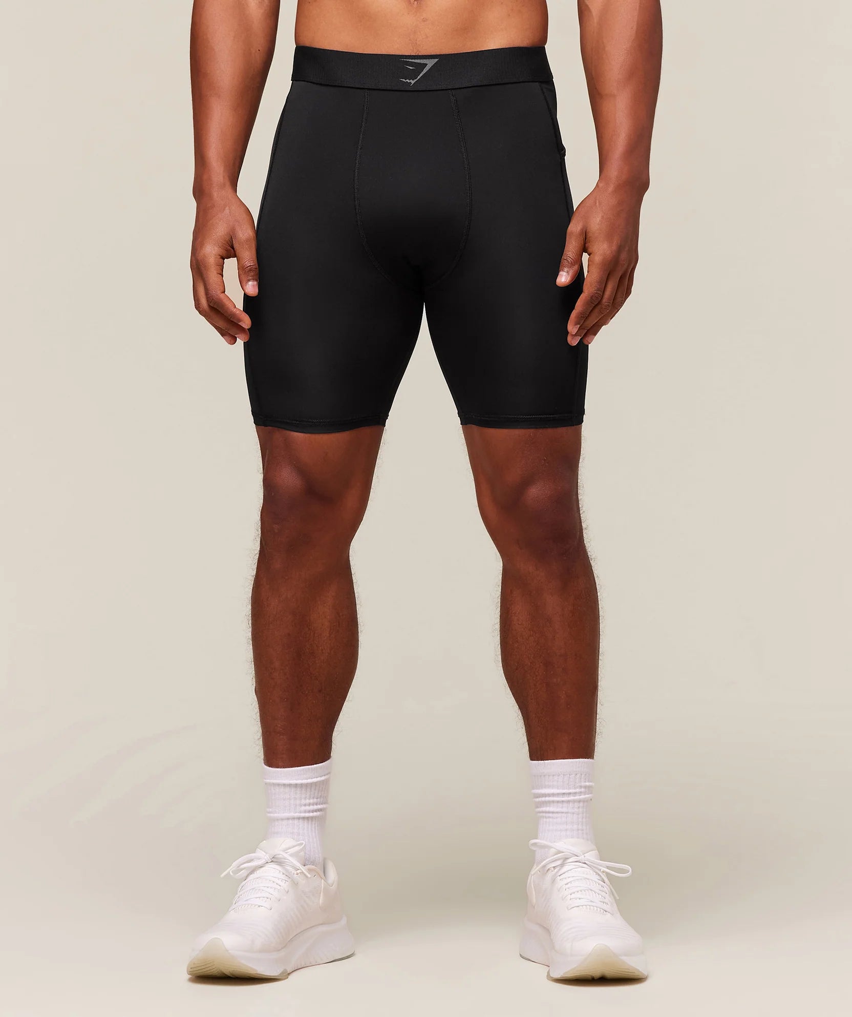 Gymshark Element Baselayer Half Tight 'Black'