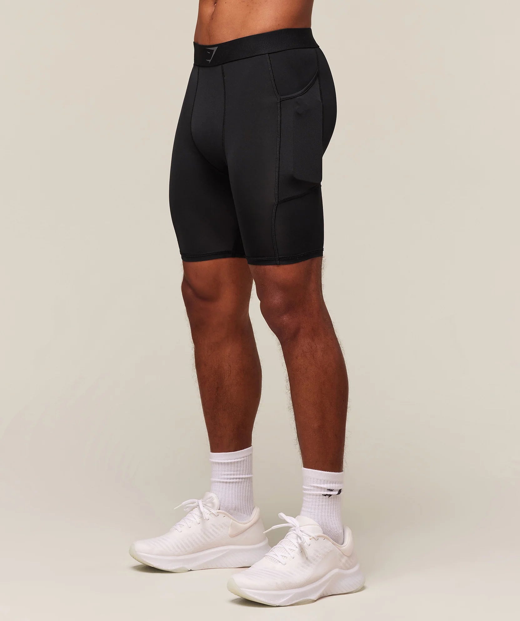 Gymshark Element Baselayer Half Tight 'Black'