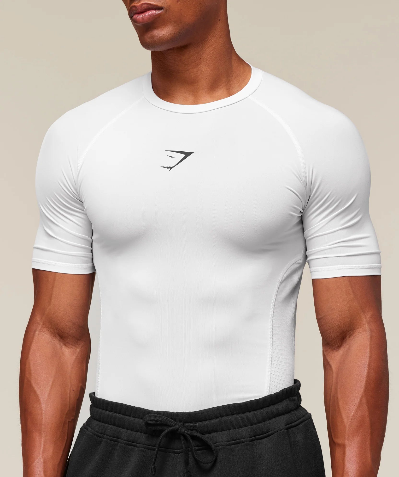 Gymshark Element Baselayer T-Shirt 'White'