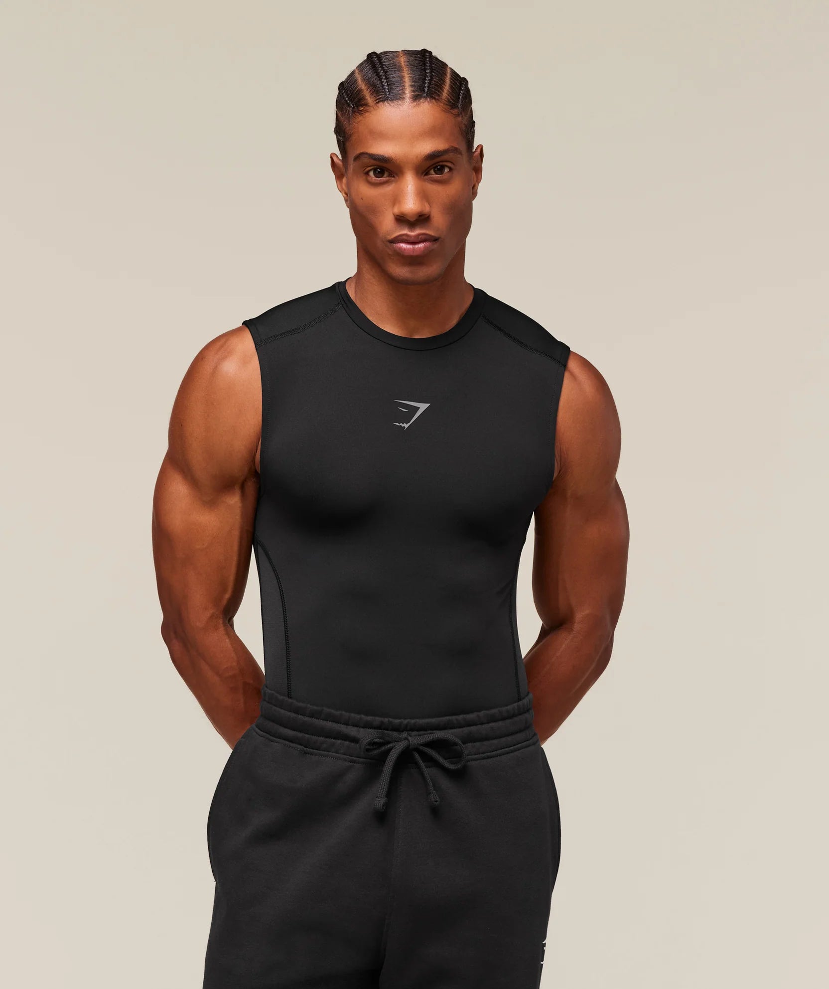 Gymshark Element Tank 'Black'