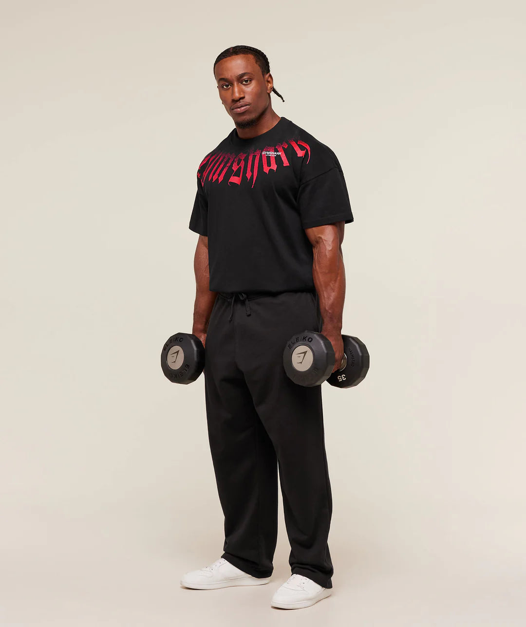 Gymshark Fade Graphic T-Shirt 'GS Black'