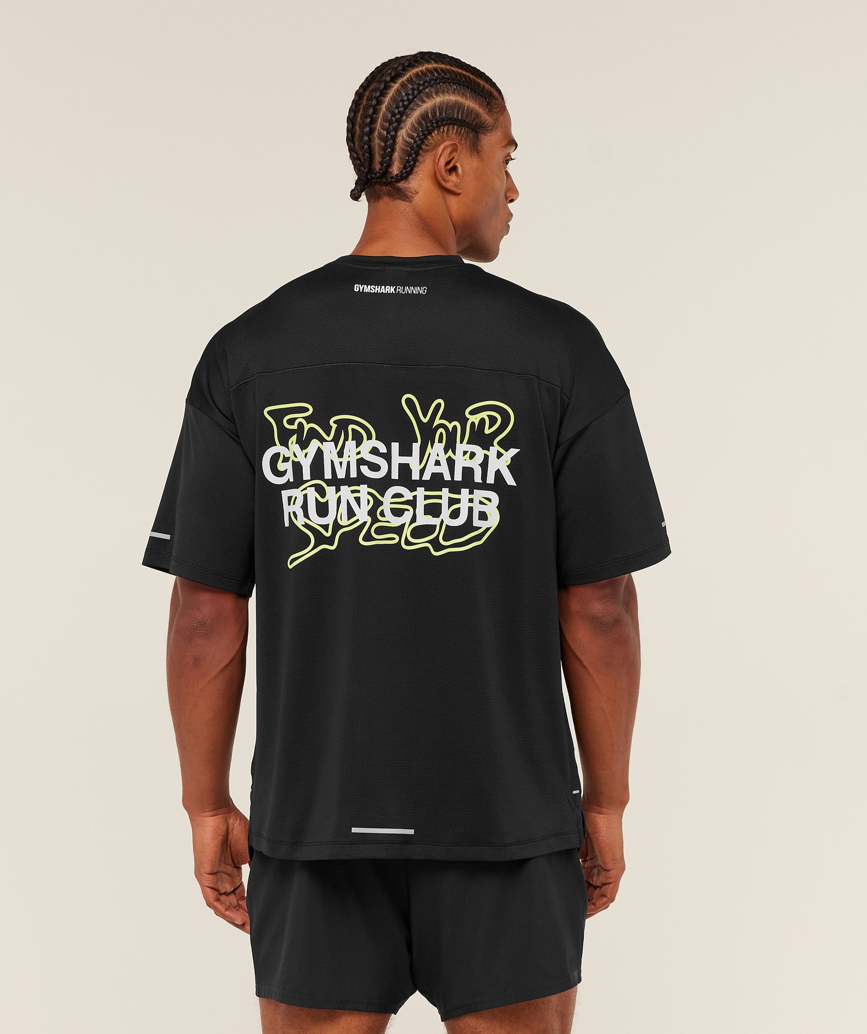 Gymshark Find Your Speed T-Shirt 'Black'