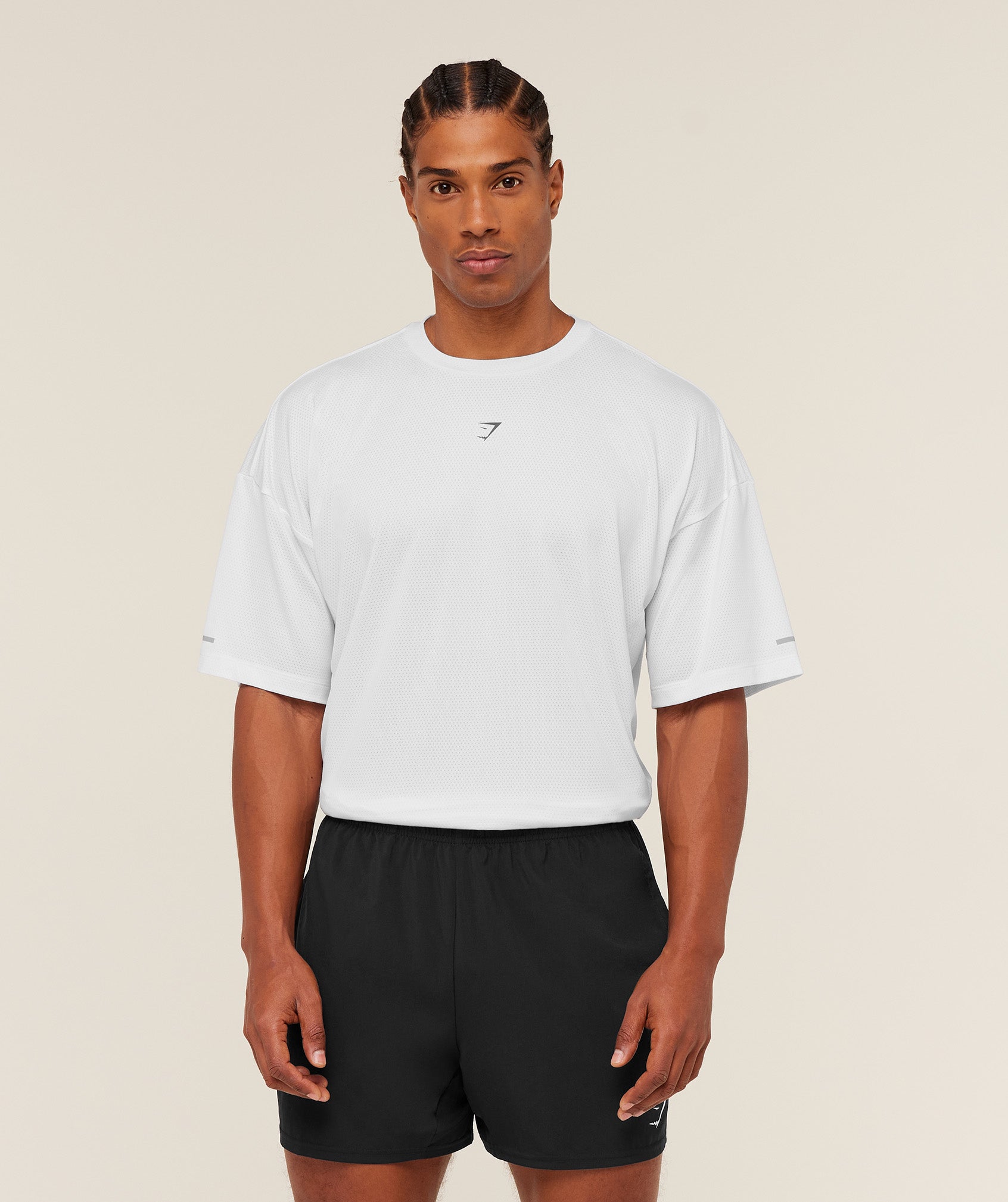 Gymshark Find Your Speed T-Shirt 'White'