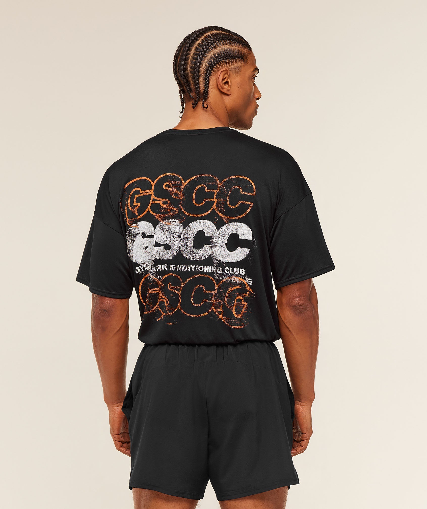 Gymshark GSCC Graphic T-Shirt 'Black'