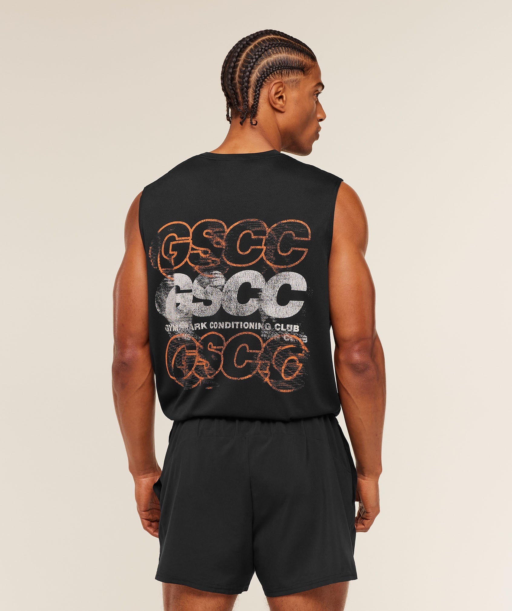 Gymshark GSCC Graphic Tank 'Black'