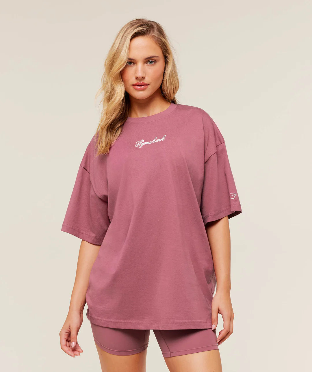 Gymshark All Seasons Graphic Short Sleeve T-Shirt - Reset Pink