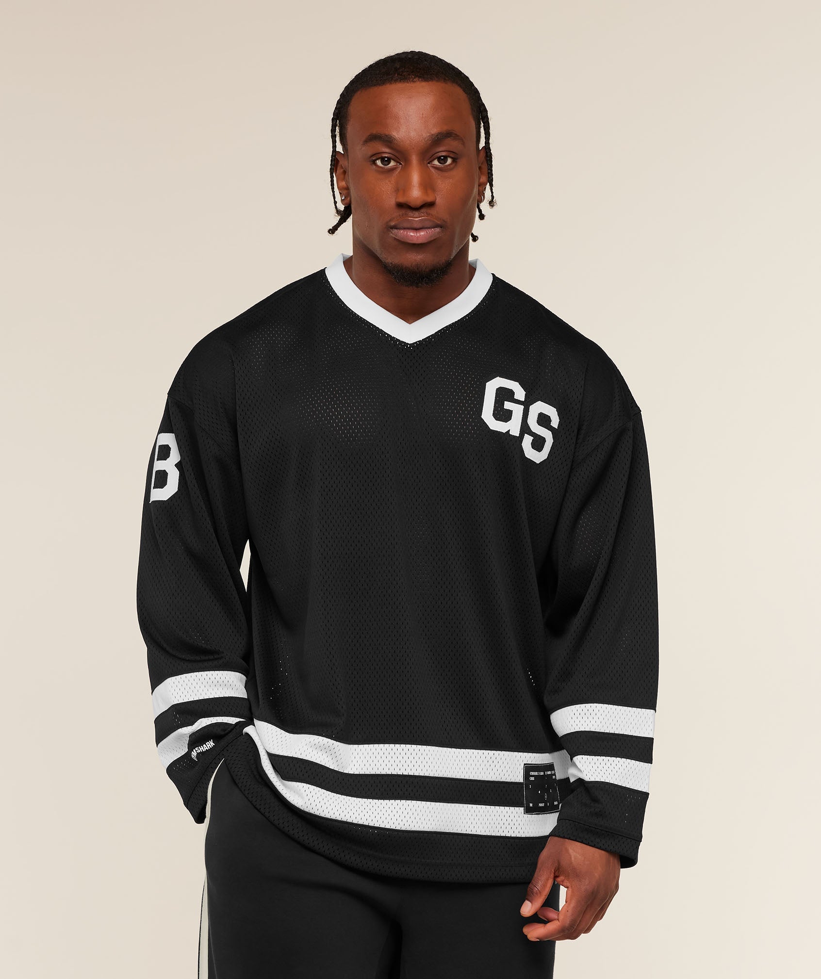 Gymshark x CBUM Hockey Jersey 'Black'