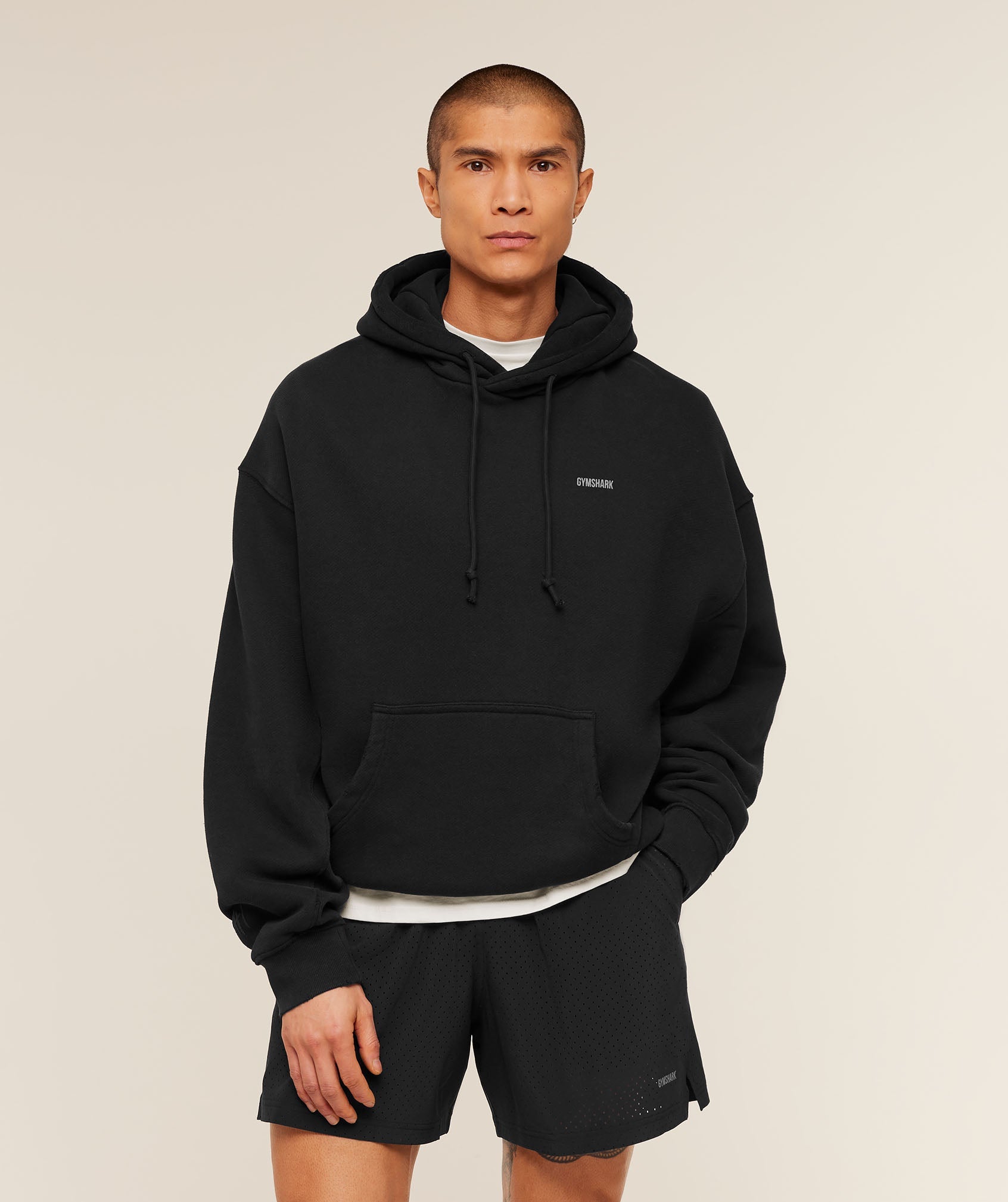Gymshark x CBUM Washed Hoodie 'Black'