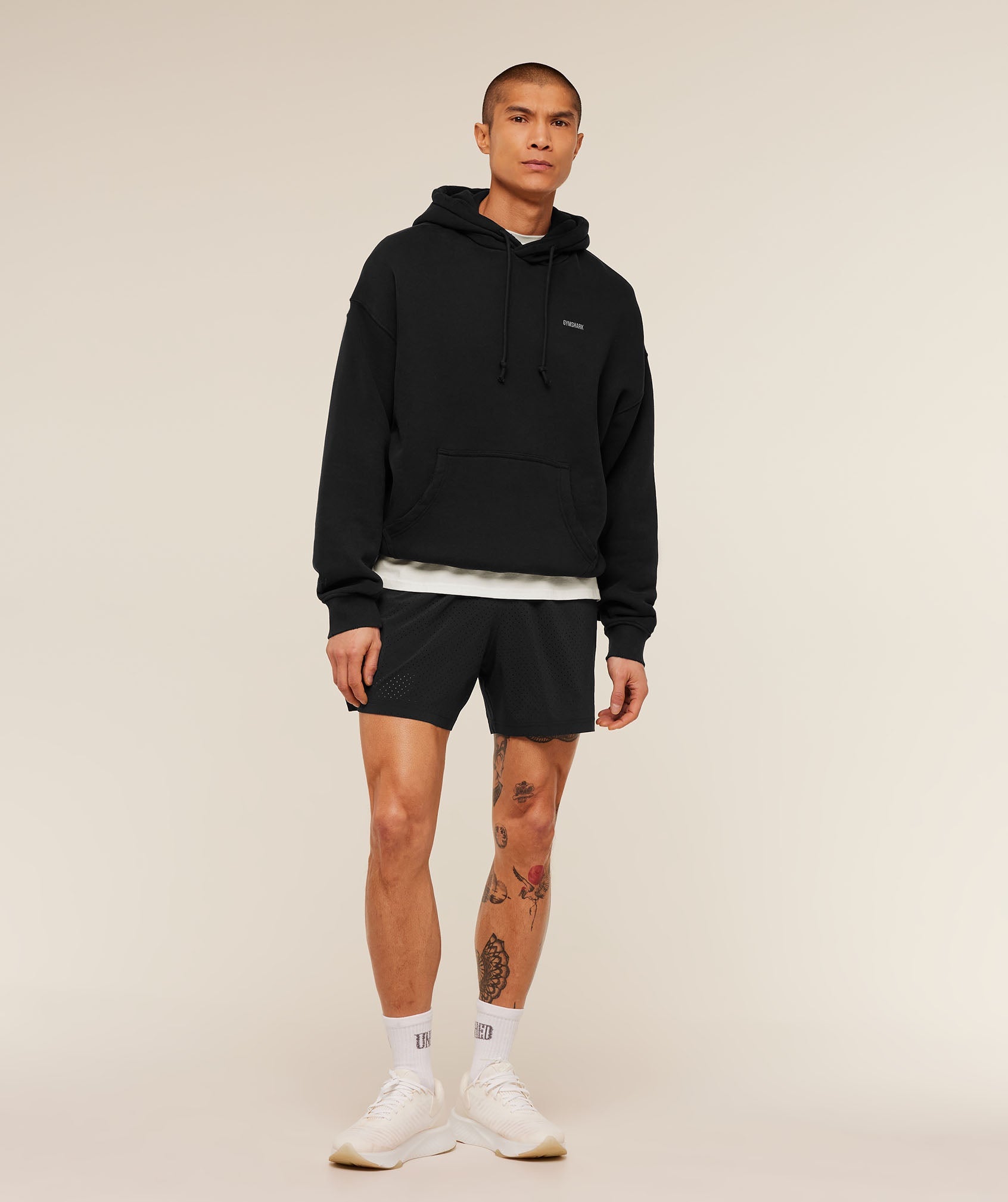 Gymshark x CBUM Washed Hoodie 'Black'