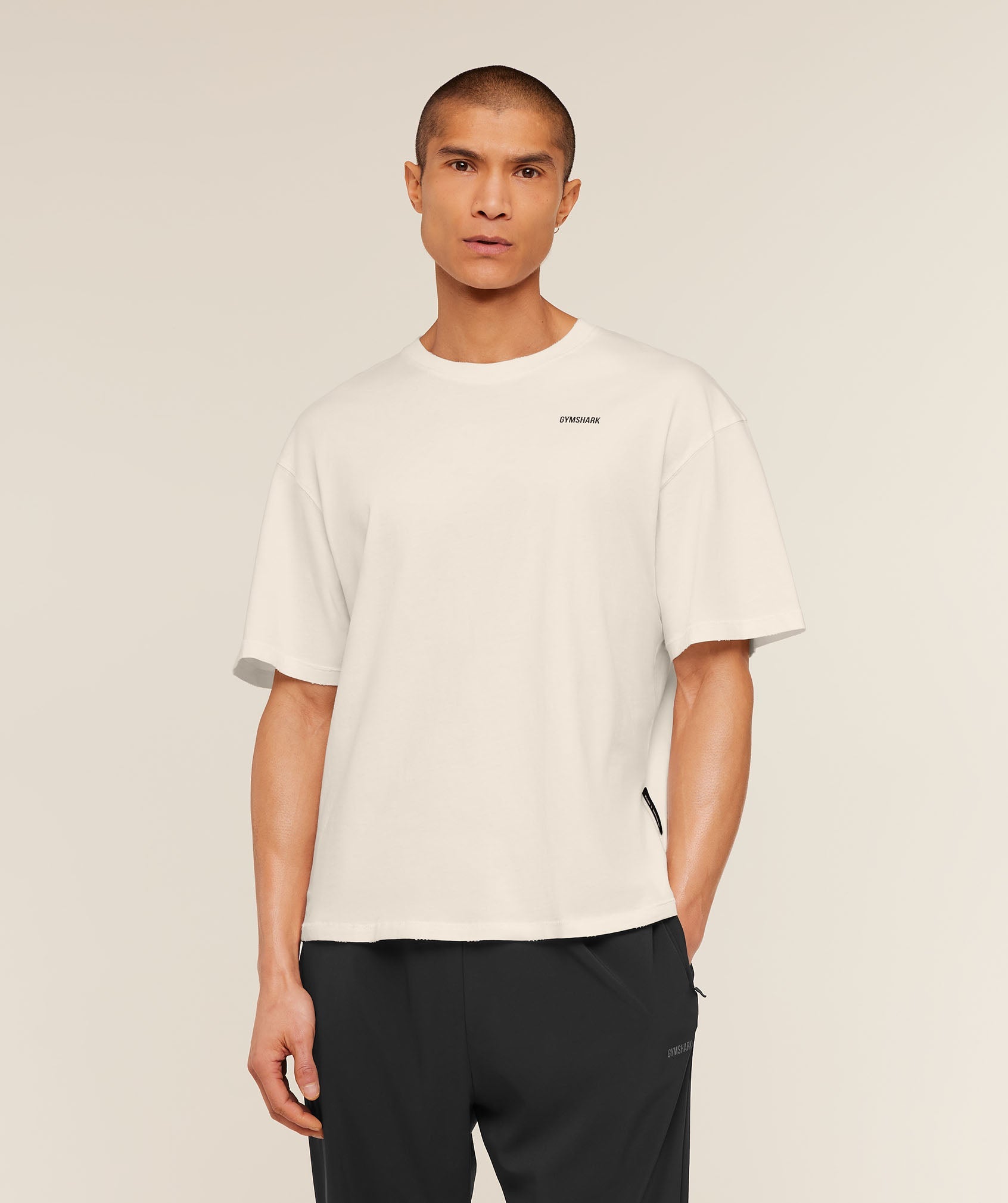 Gymshark x CBUM T-Shirt 'Soft White'