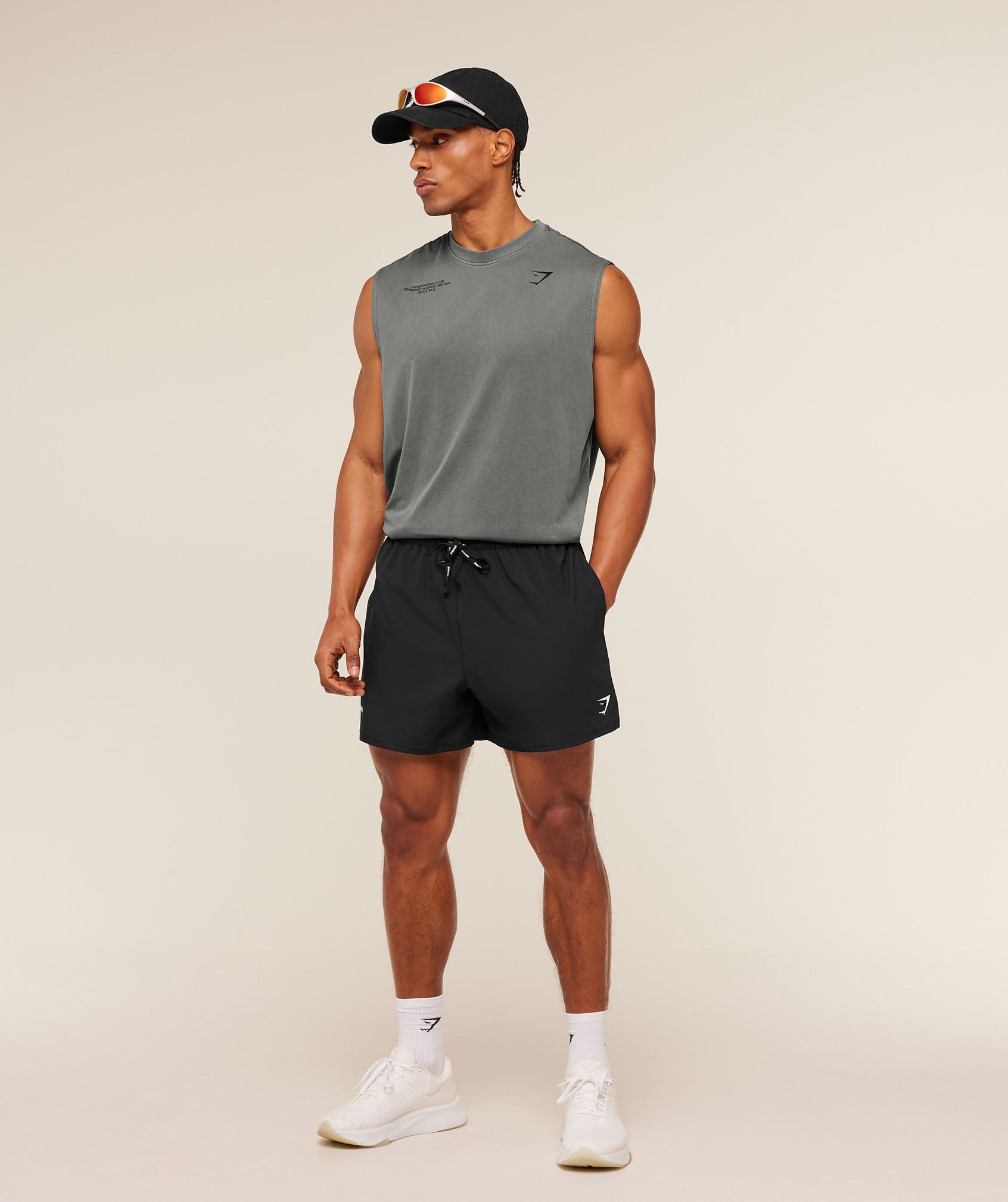 Gymshark Train 5" Shorts 'Black'