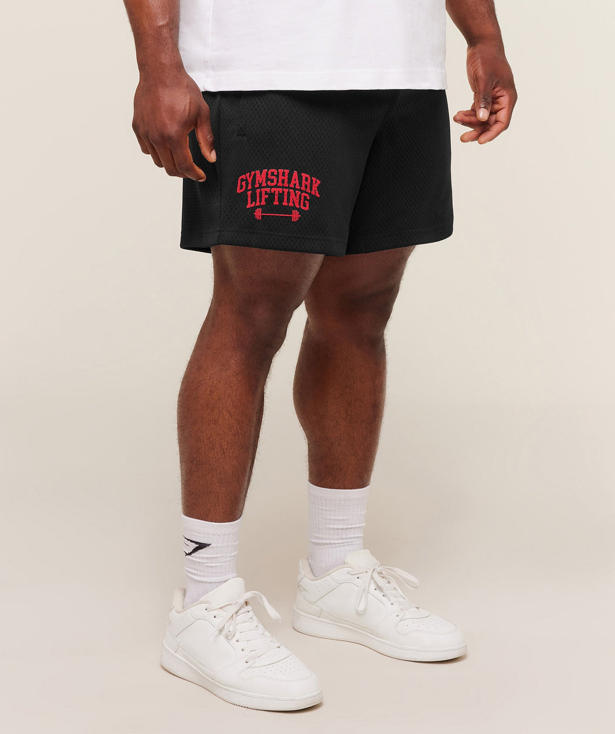 Gymshark Gymshark Lifting Barbell Mesh 5" Short 'Black'