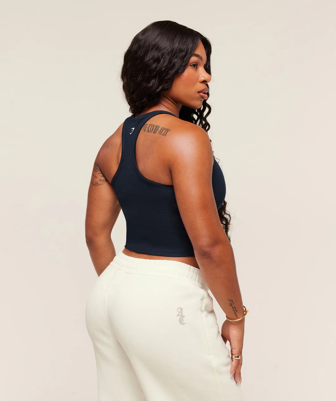 Gymshark x Analis Tank - Midnight Blue