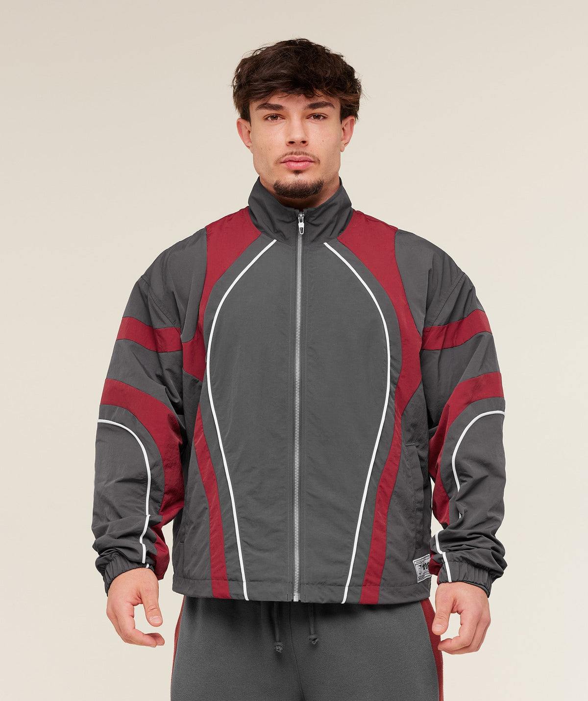 Gymshark GS x Carlos Track Jacket 'Onyx Grey'