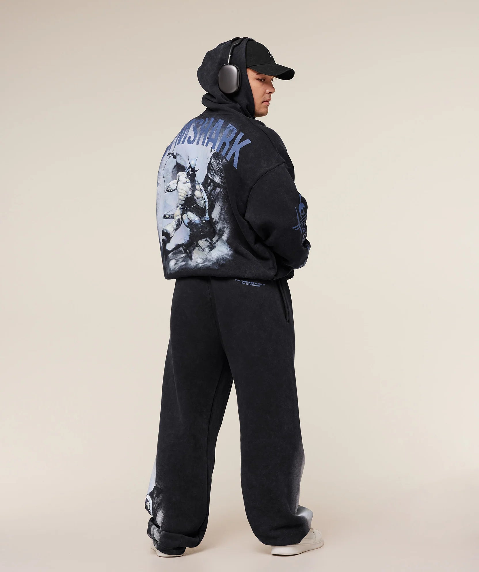 Gymshark Power x Frazetta Graphic Hoodie 'Black'