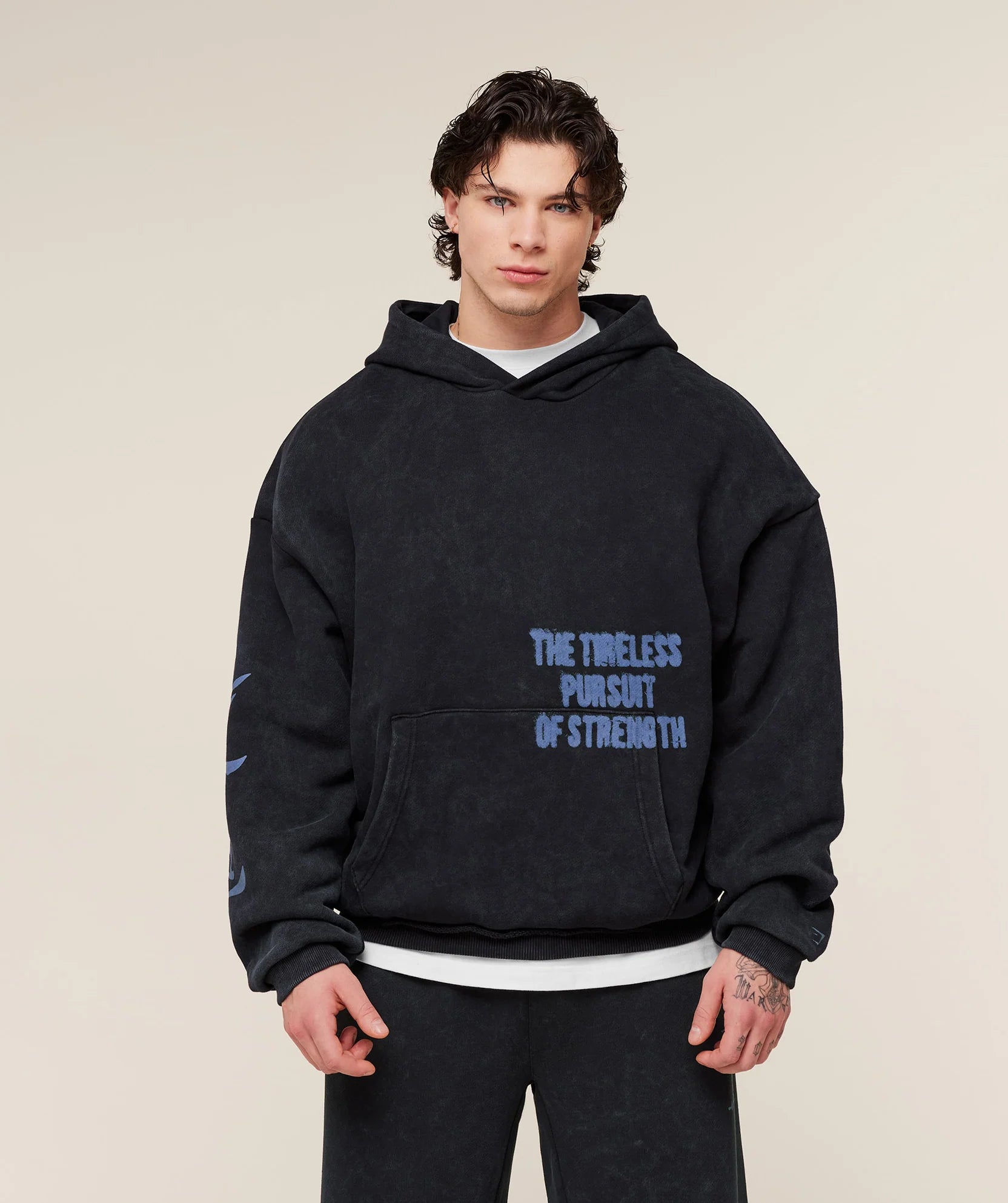 Gymshark Power x Frazetta Graphic Hoodie 'Black'