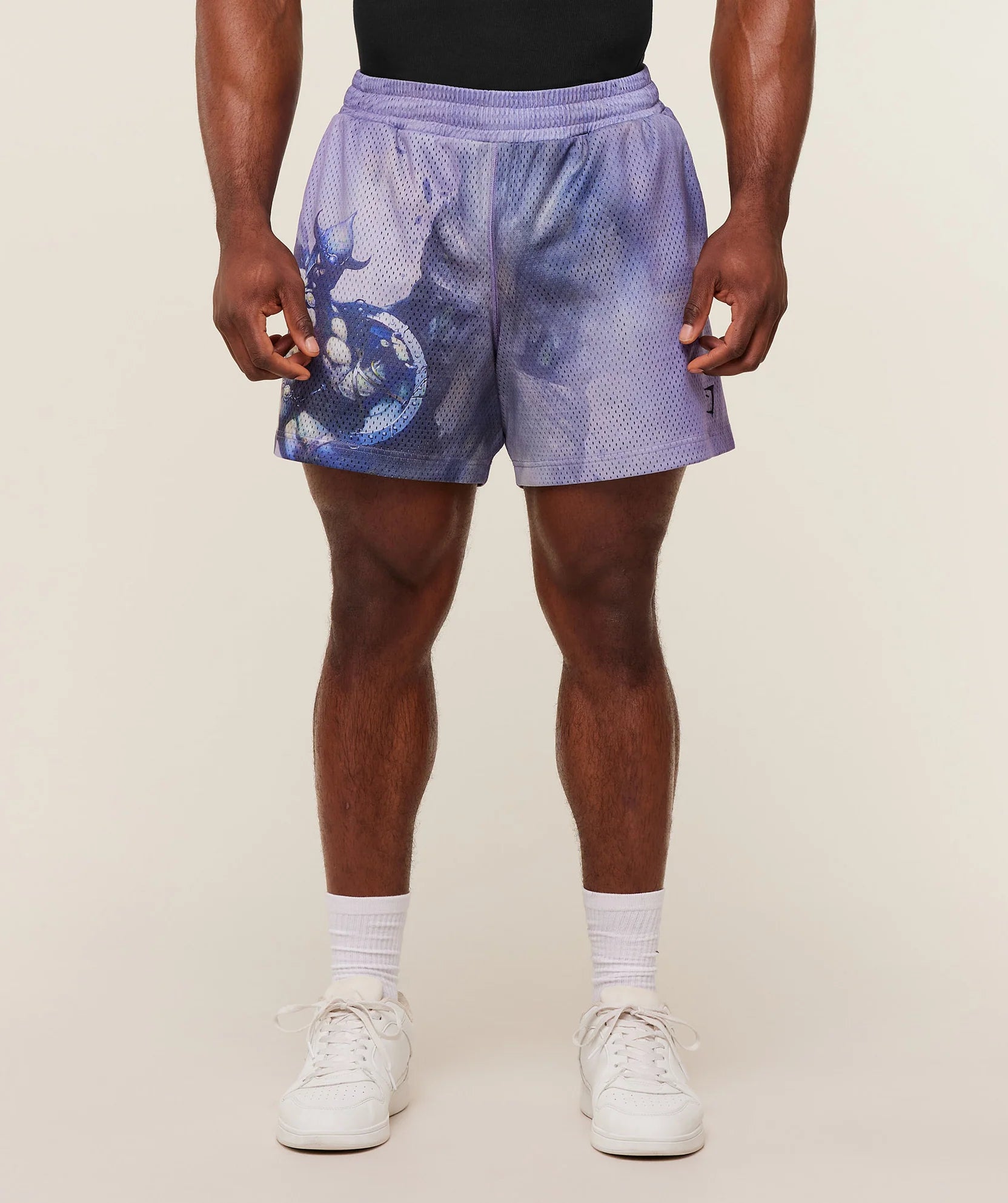 Gymshark Power x Frazetta Graphic Shorts 'Steady Purple'