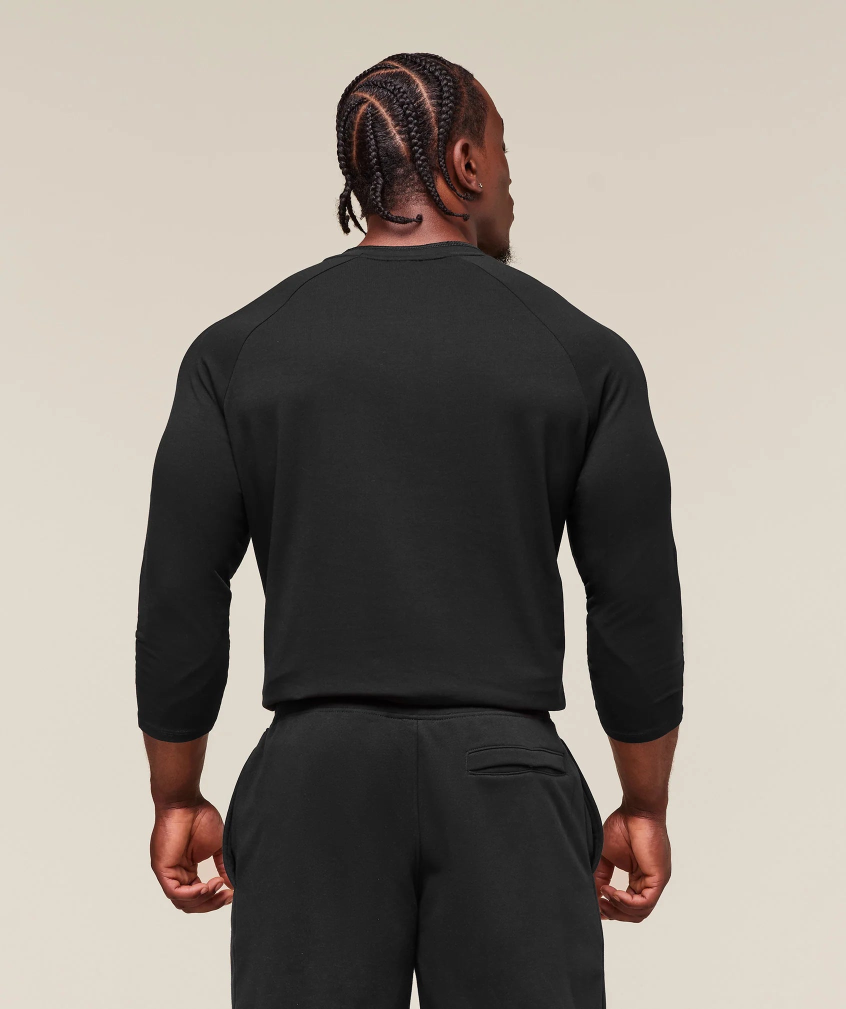 Gymshark Legacy Henley 'Black'