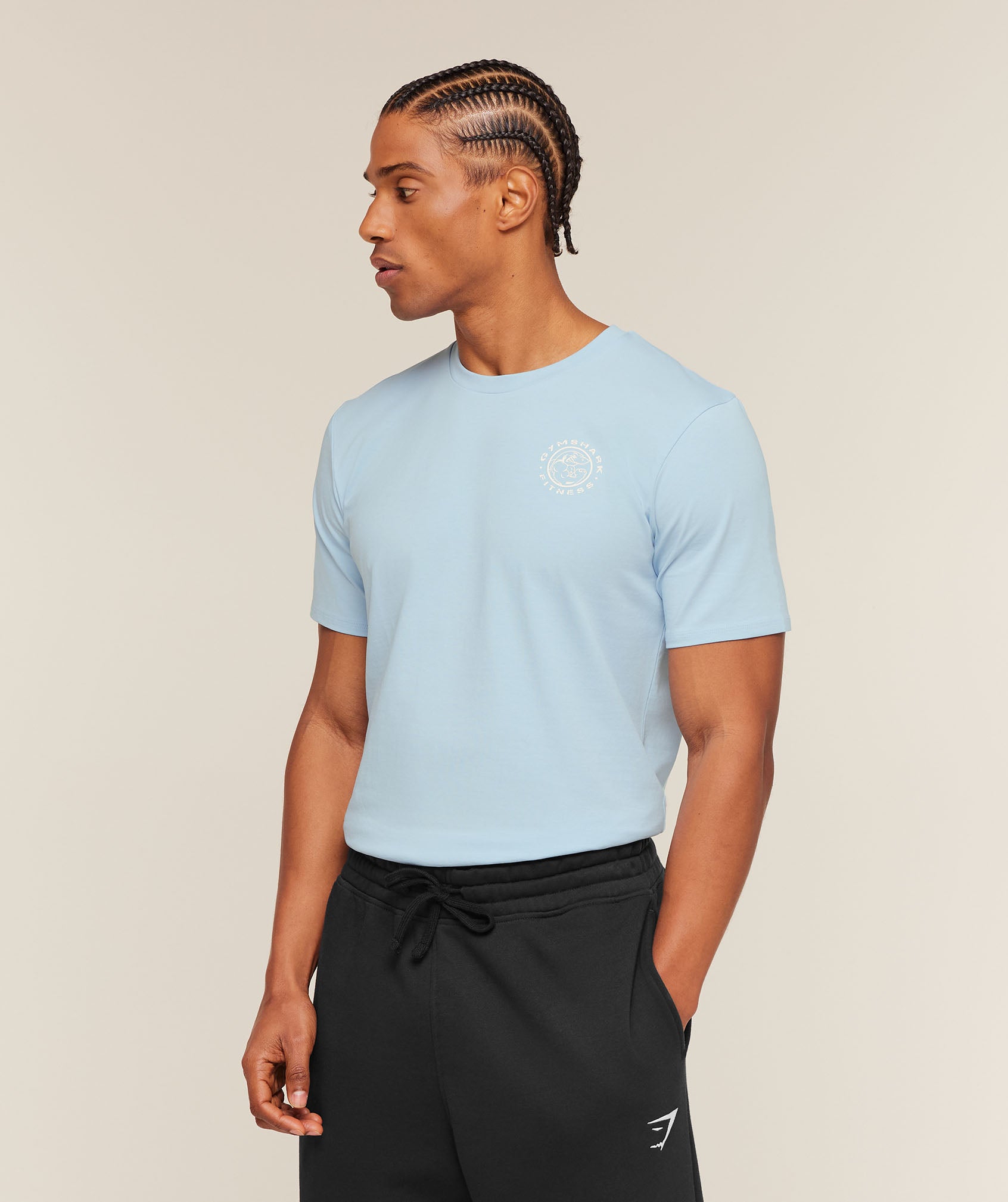 Gymshark Legacy T-Shirt 'Chilled Blue'