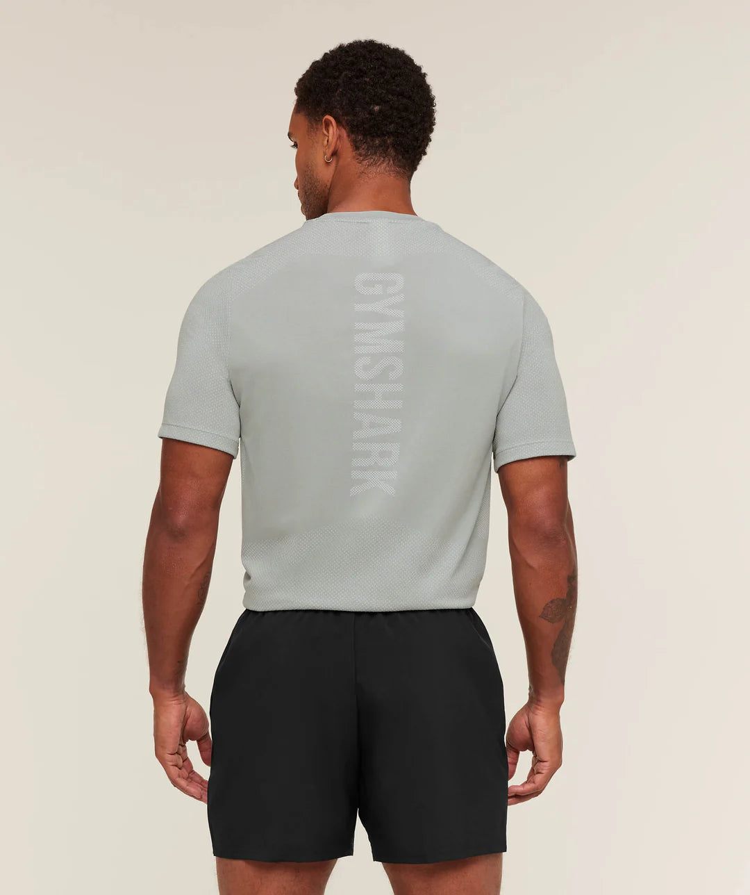 Gymshark Lightweight Seamless T-Shirt 'Denim Grey/Light Grey' (Copy)
