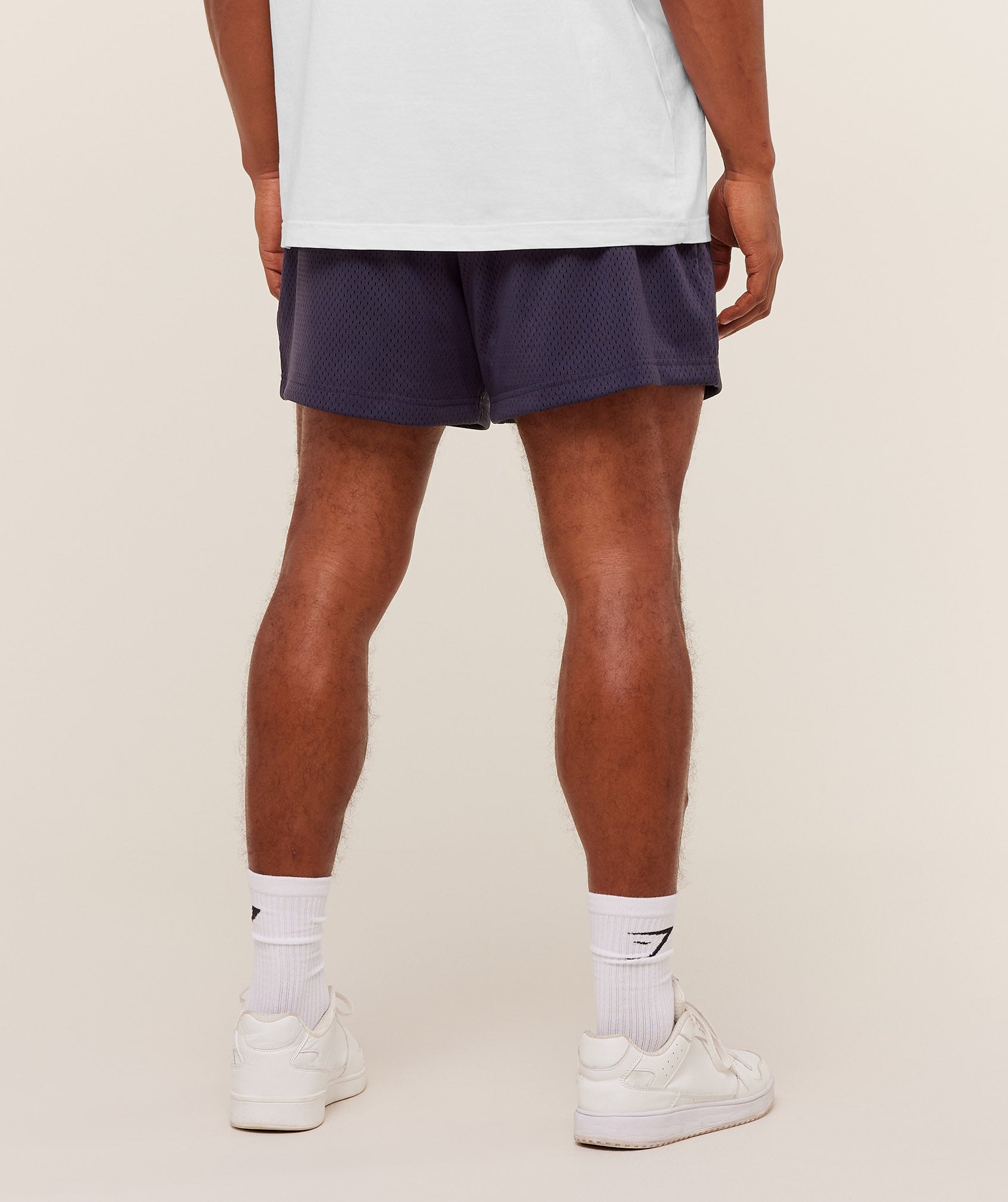 Gymshark Lifting Mesh 5" Shorts 'Midnight Purple'