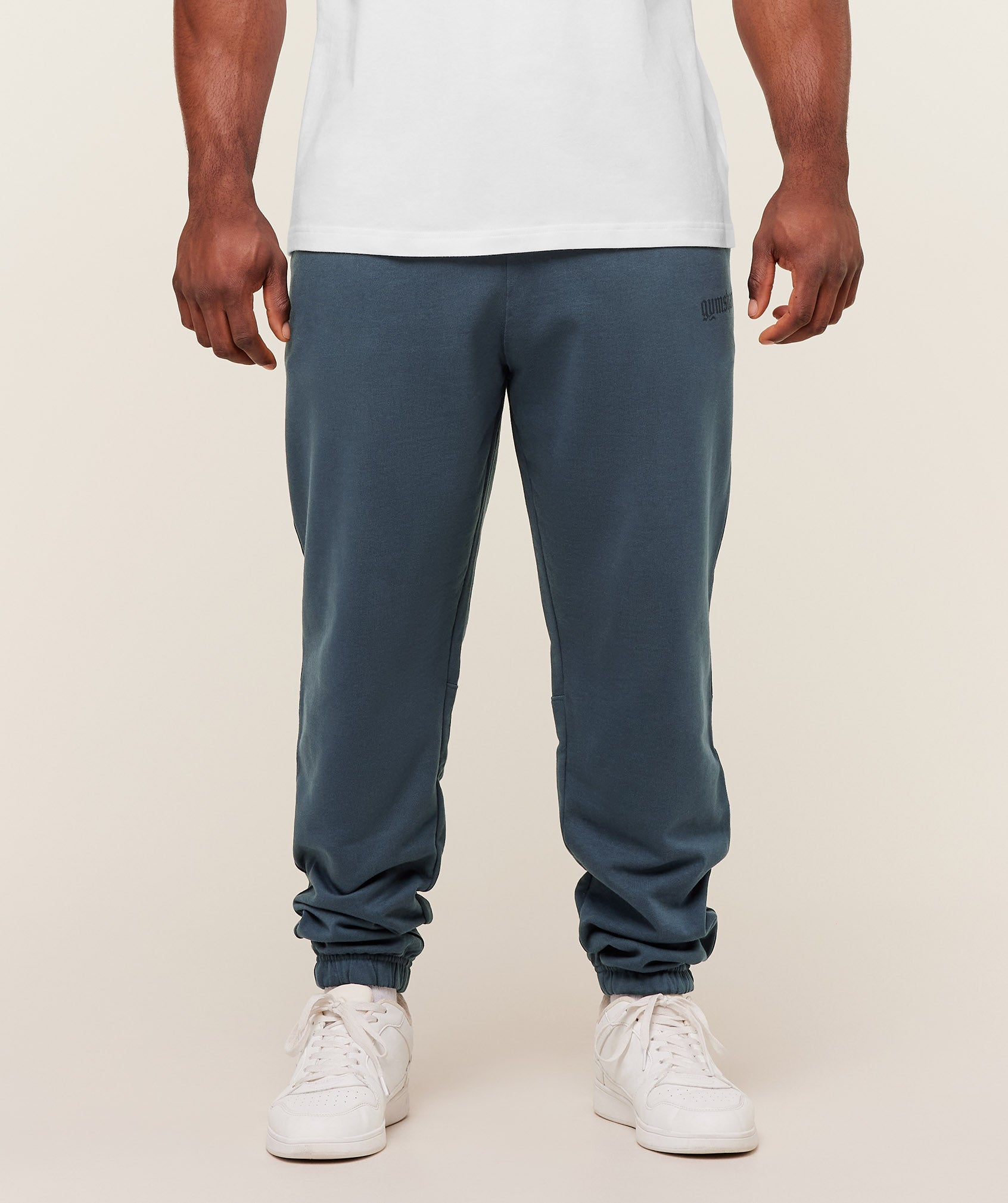 Gymshark Olde English Joggers 'GS Stealth Blue'