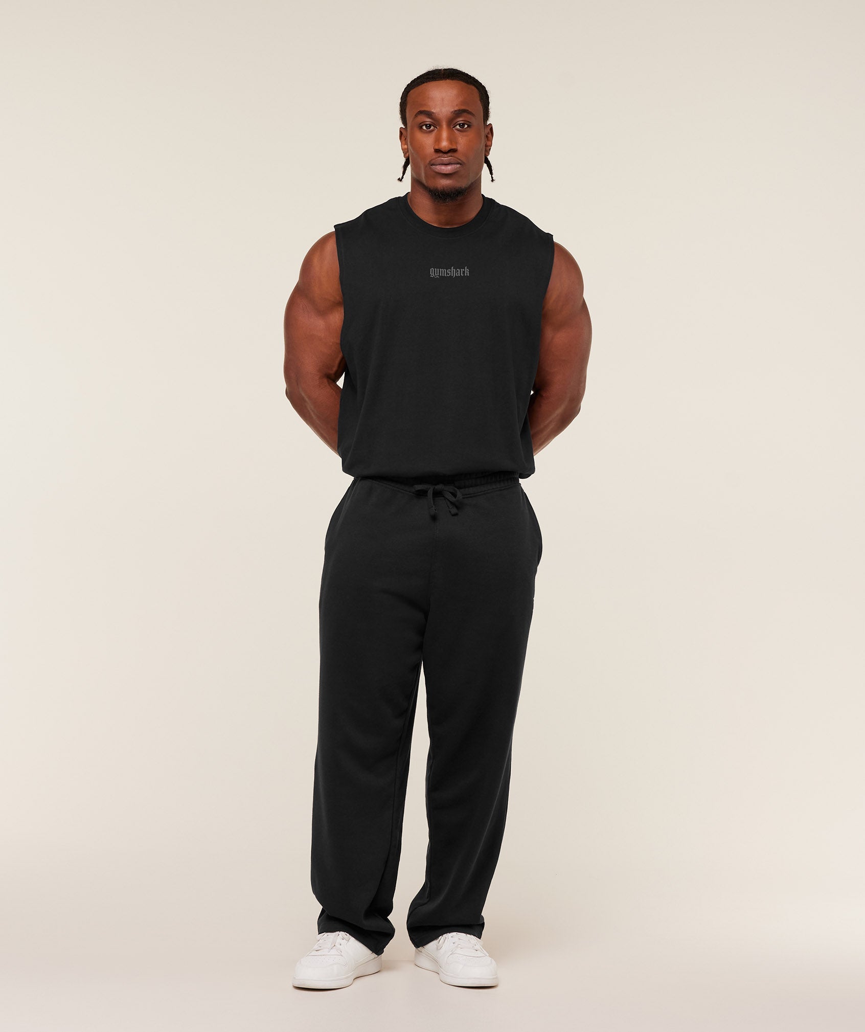 Gymshark Olde English Tank 'GS Black'