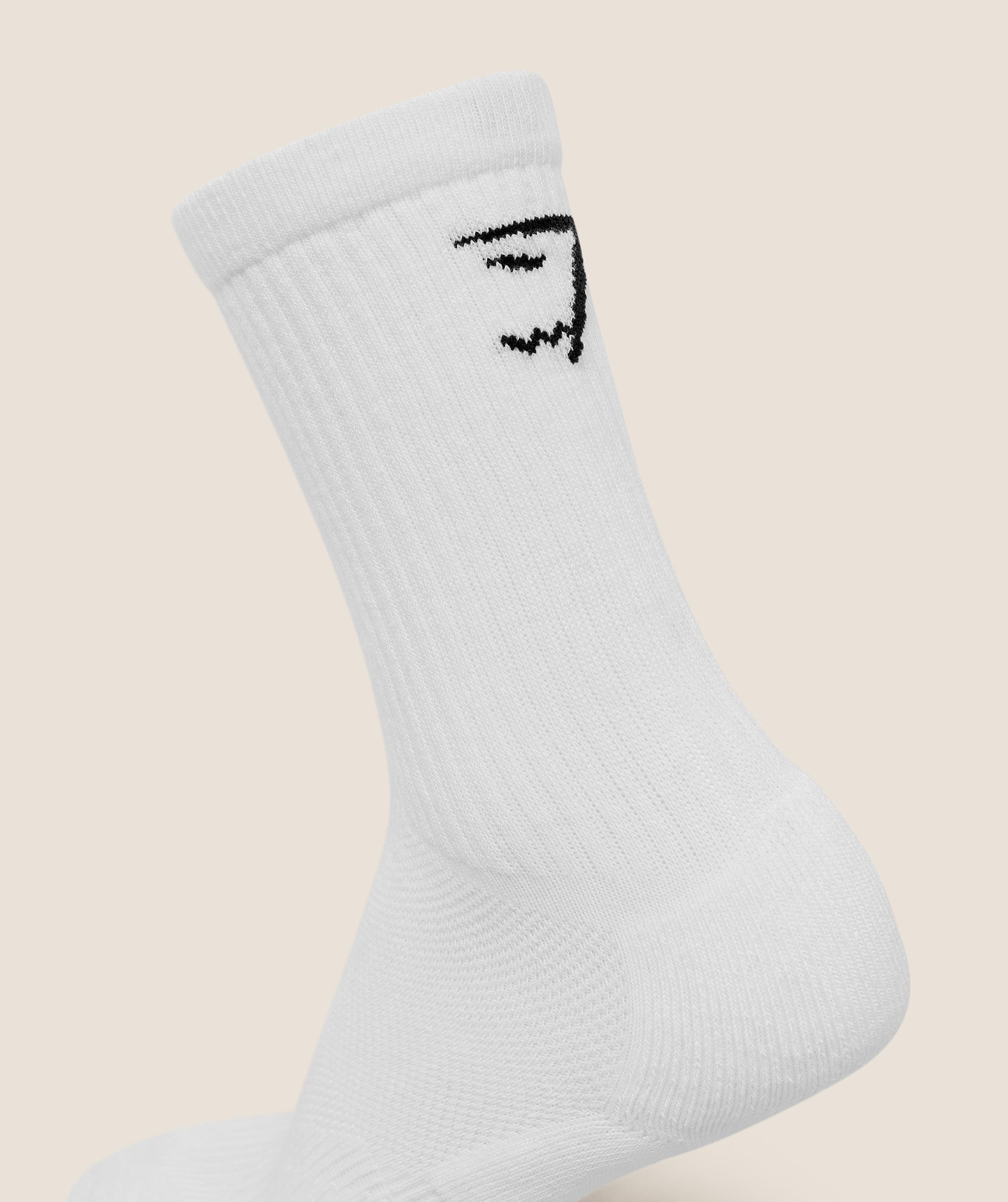 Gymshark Performance Crew Socks 3pk 'GS White'
