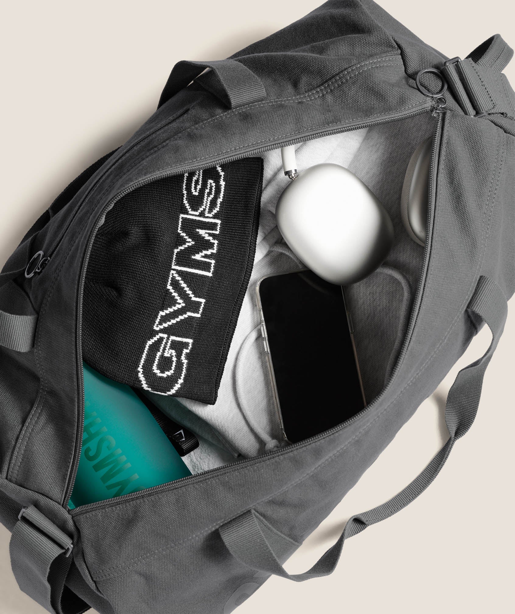 Gymshark Power Holdall 'Dark Grey'