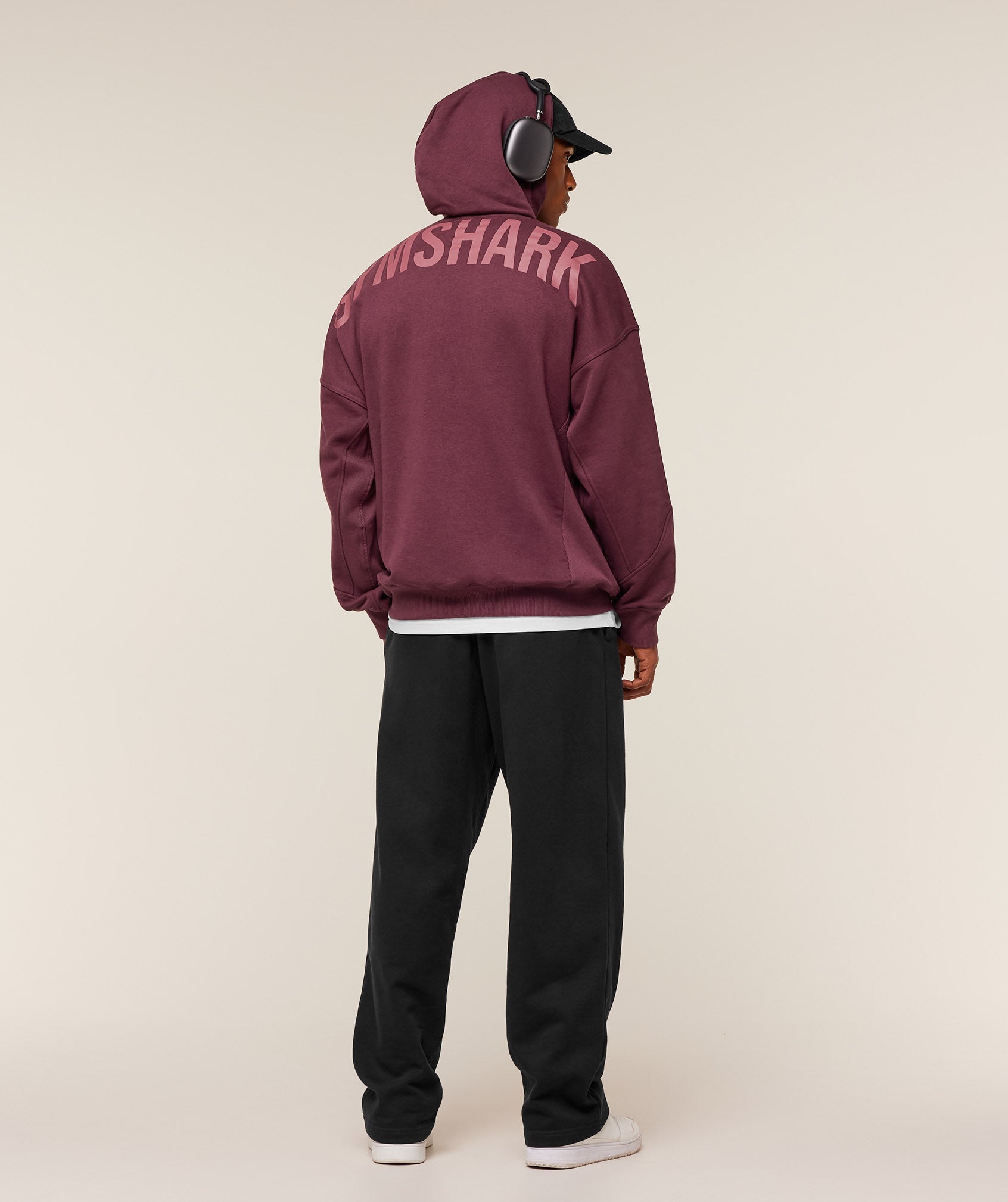 Gymshark Power Hoodie 'GS Impact Burgundy'