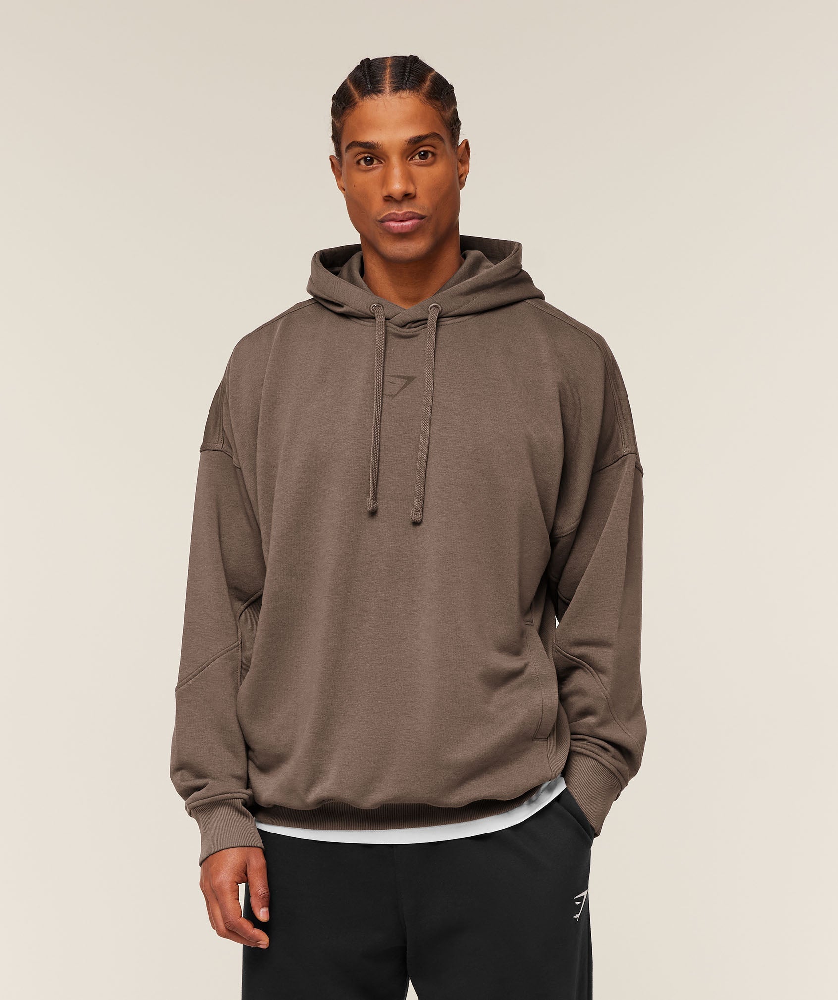 Gymshark Power Hoodie 'Soft Brown'