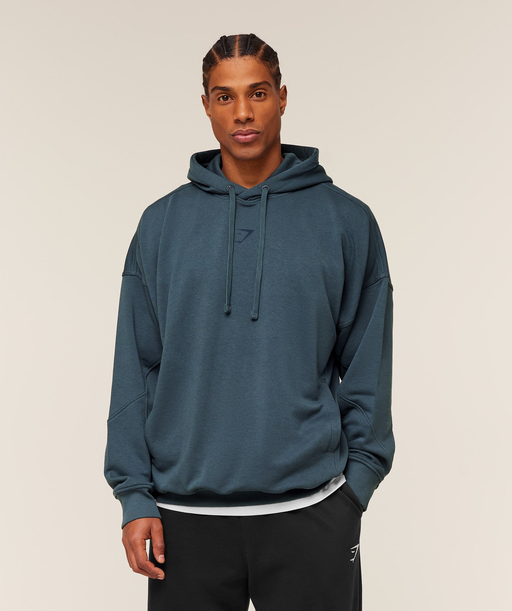 Gymshark Power Hoodie 'GS Stealth Blue'