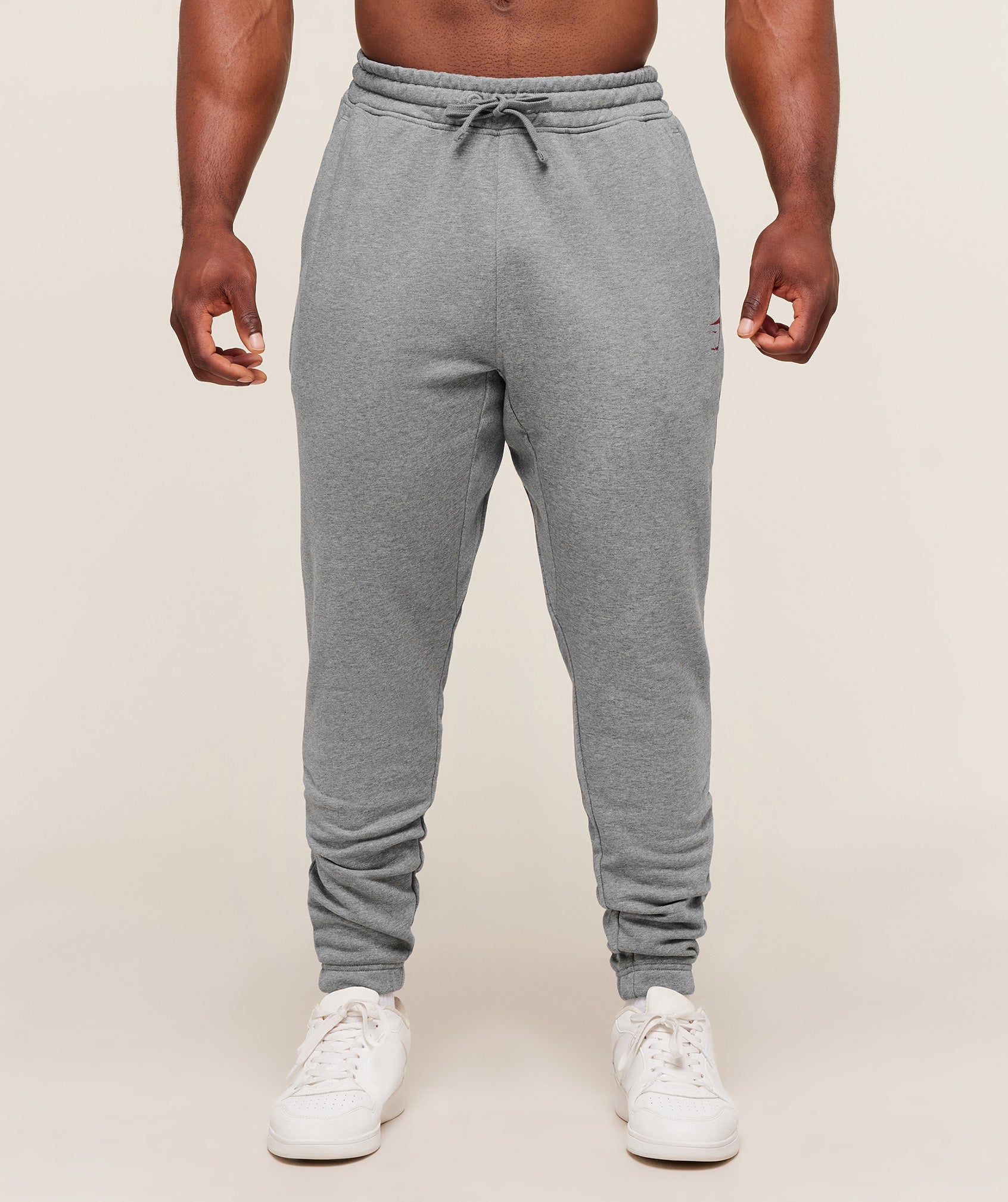 Gymshark Power Wordmark Joggers 'Charcoal Core Marl'
