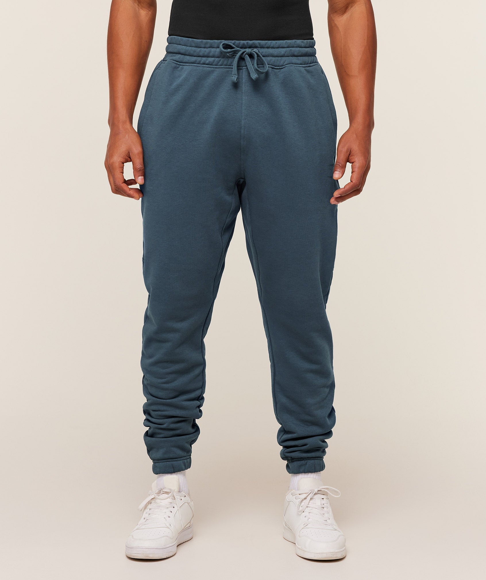 Gymshark Power Wordmark Joggers 'GS Stealth Blue'