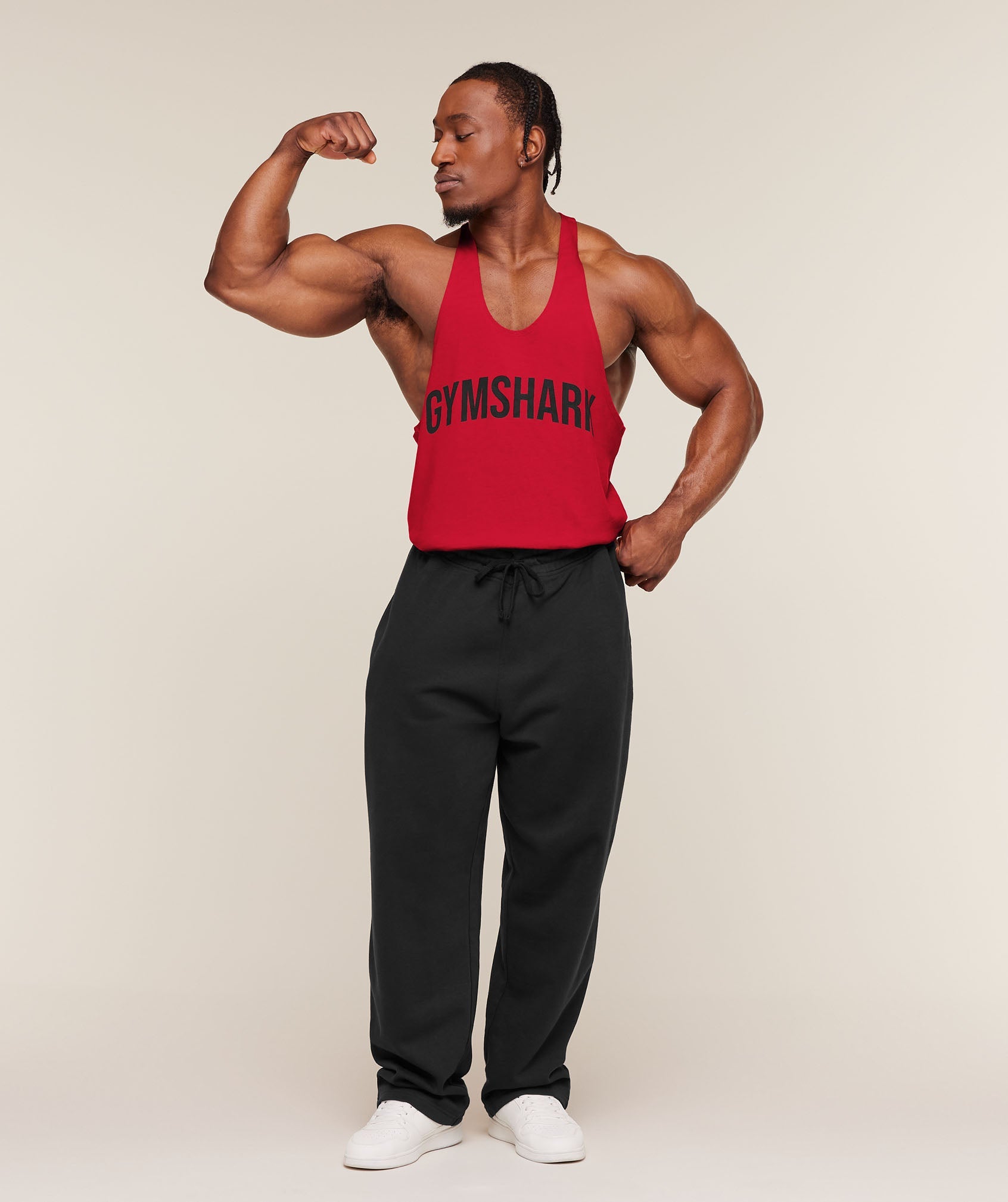 Gymshark Power Stringer 'Conditioning Red'