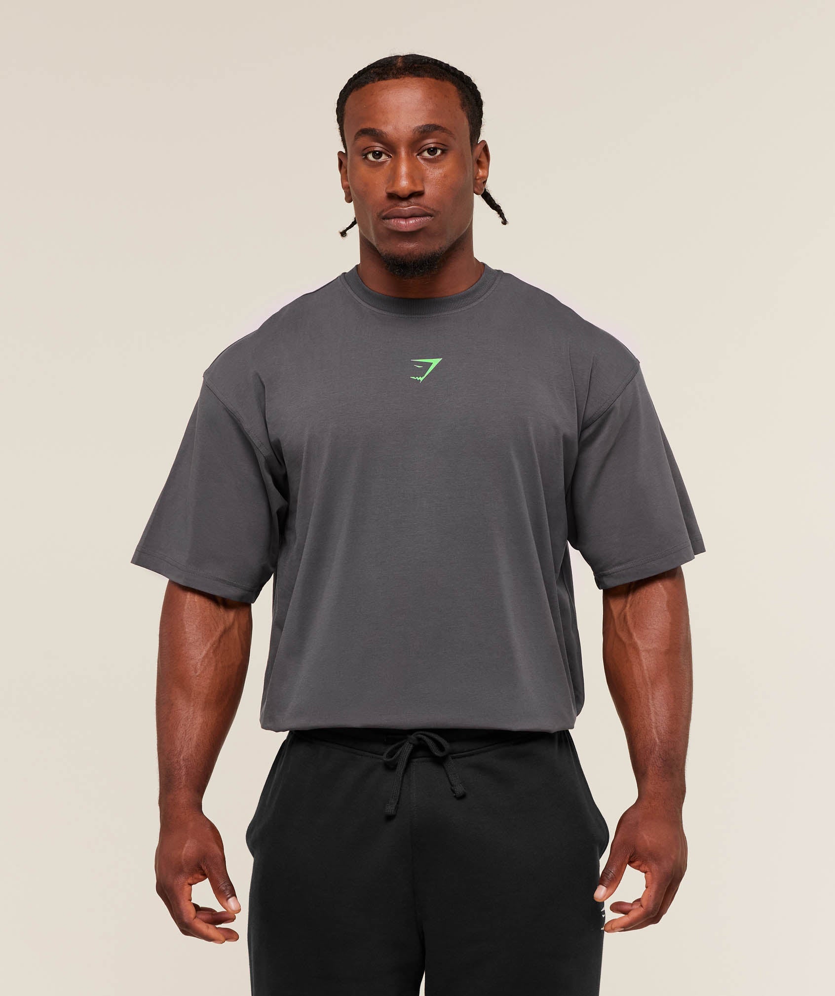Gymshark Power T-Shirt 'Grey'