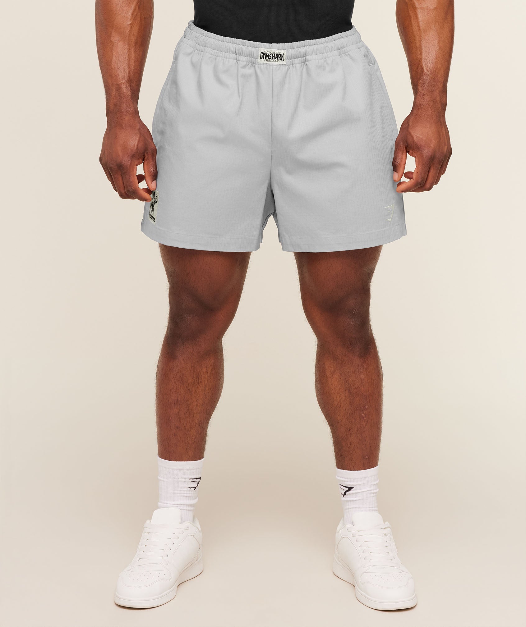Gymshark Pumper Shorts 5" 'Stratus Grey'