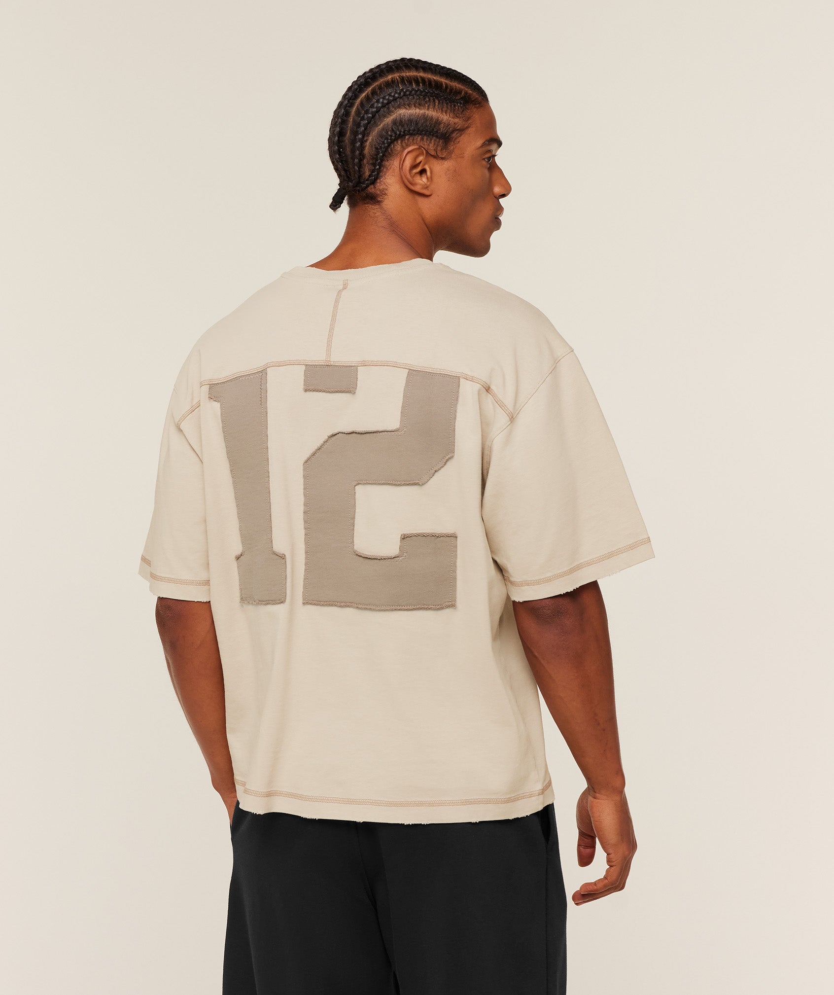 Gymshark Re-Rack T-Shirt 'Pebble Grey'