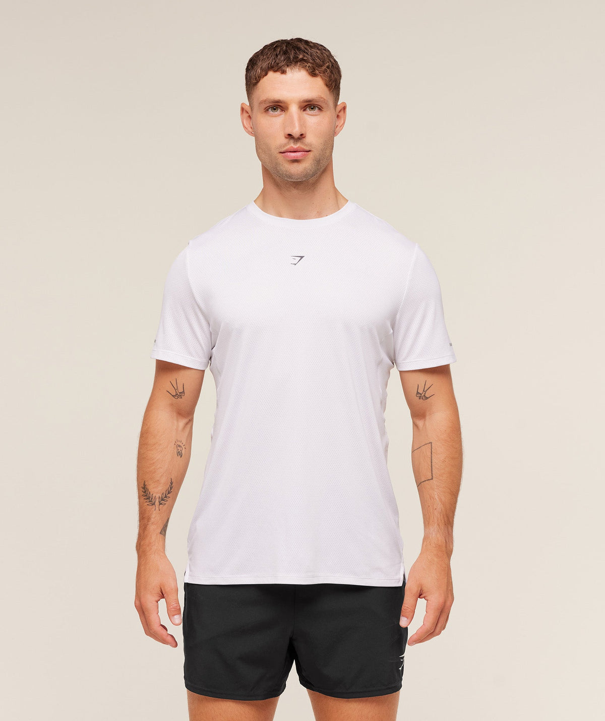 Gymshark Running T-Shirt 'White'